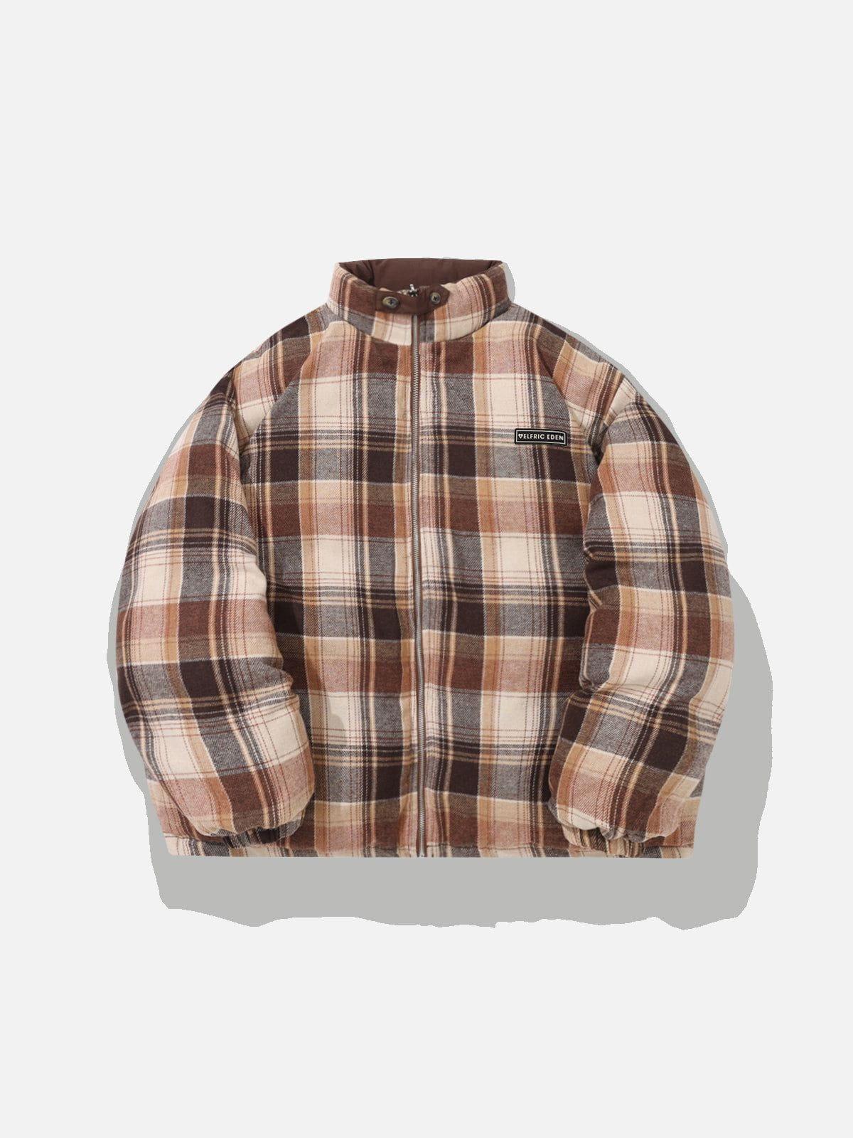Aelfric Eden Plaid Reversible Coat Product Image