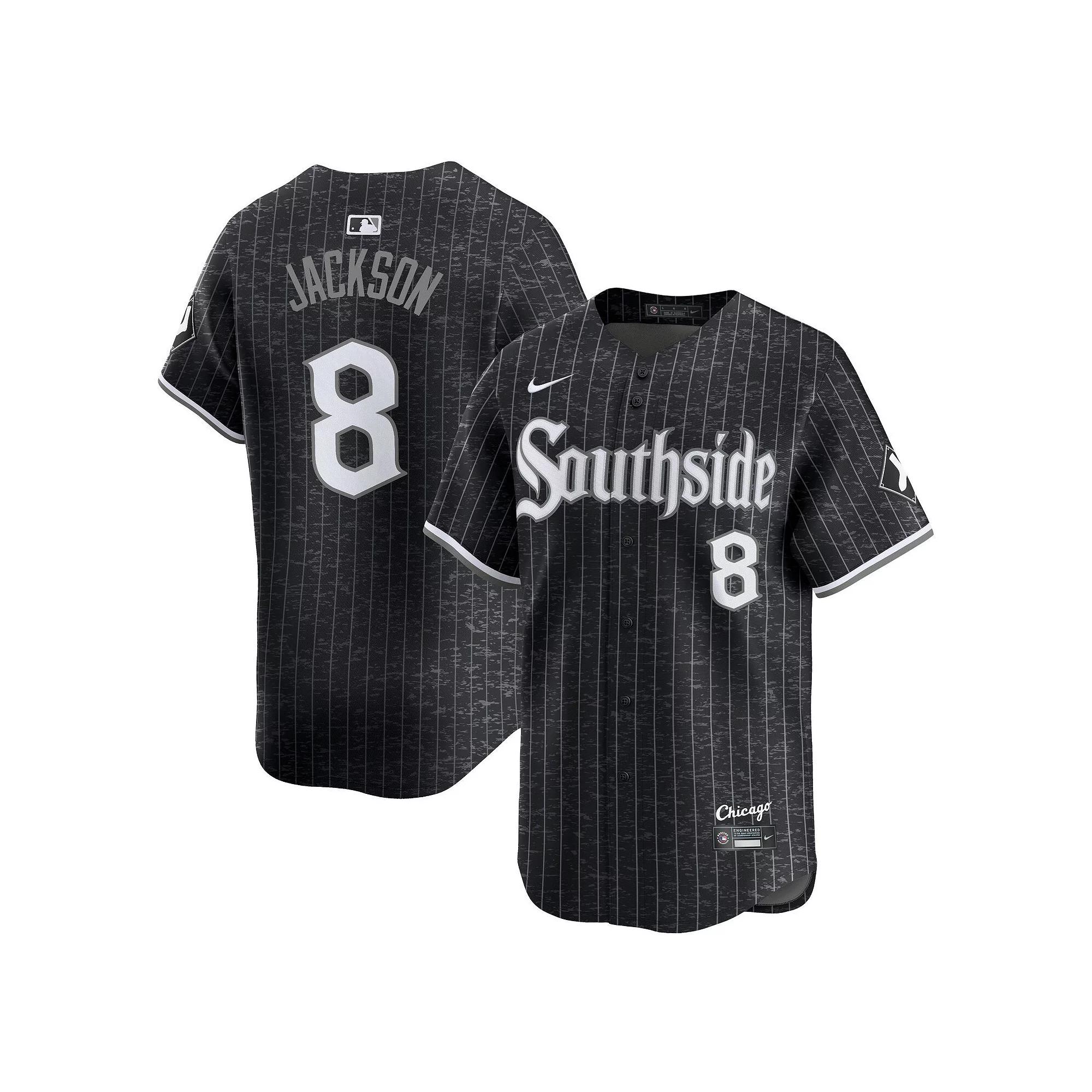 Mens Nike Bo Jackson Chicago White Sox City Connect Retired Player Jersey Product Image