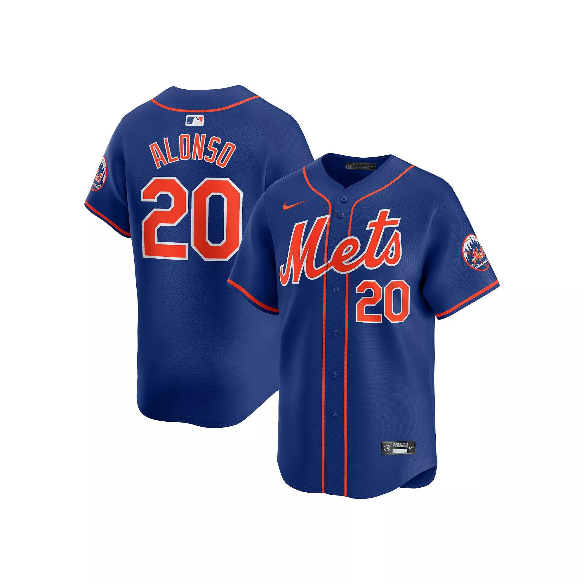 Men's Nike Pete Alonso Royal New York Mets Alternate Limited Player Jersey,  Product Image