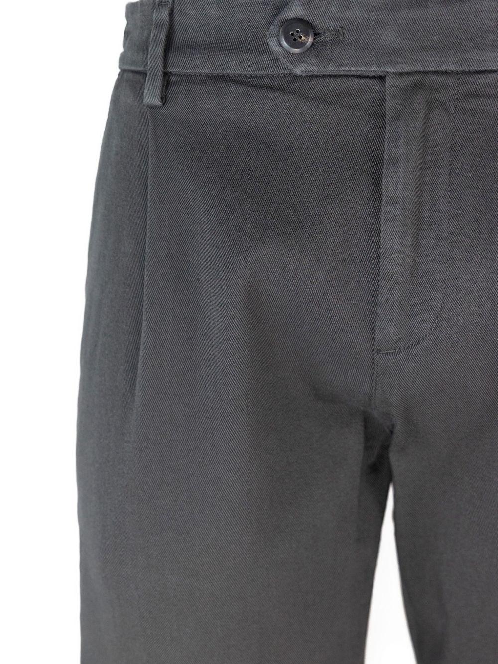 pleated-pocket cotton-blend trousers Product Image
