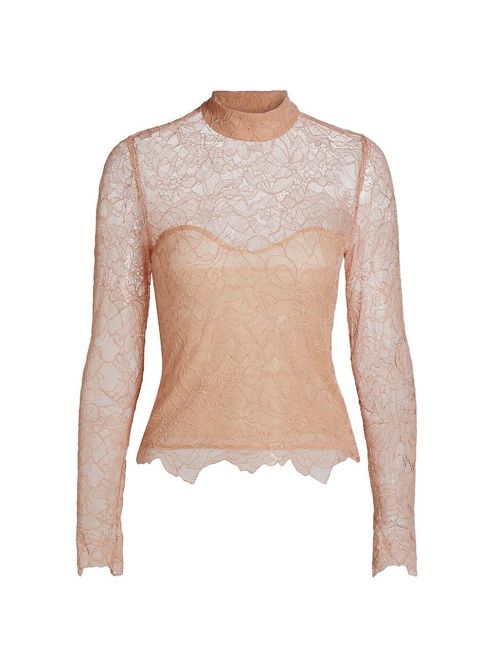Womens Marielle Lace Blouse Product Image