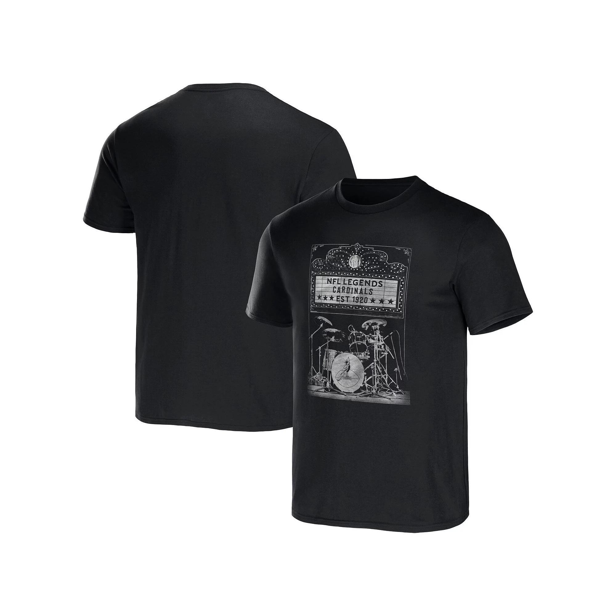 Men's NFL x Darius Rucker Collection by Fanatics Black Jacksonville Jaguars Band T-Shirt,  Product Image
