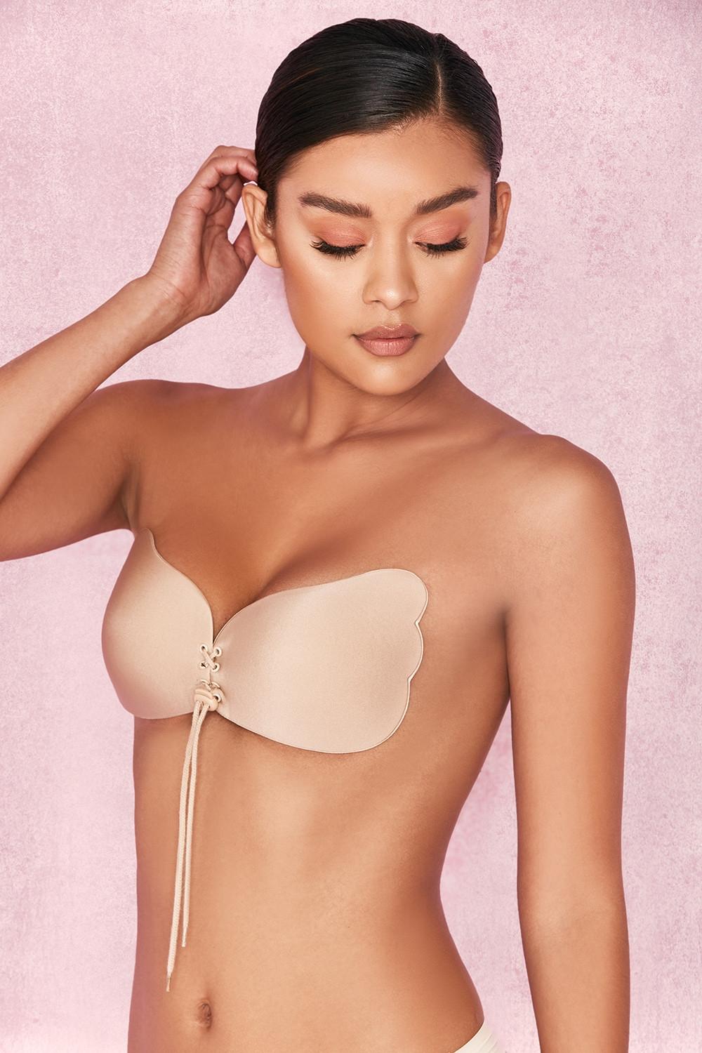 Ultra  push up invisible bra - beige Product Image