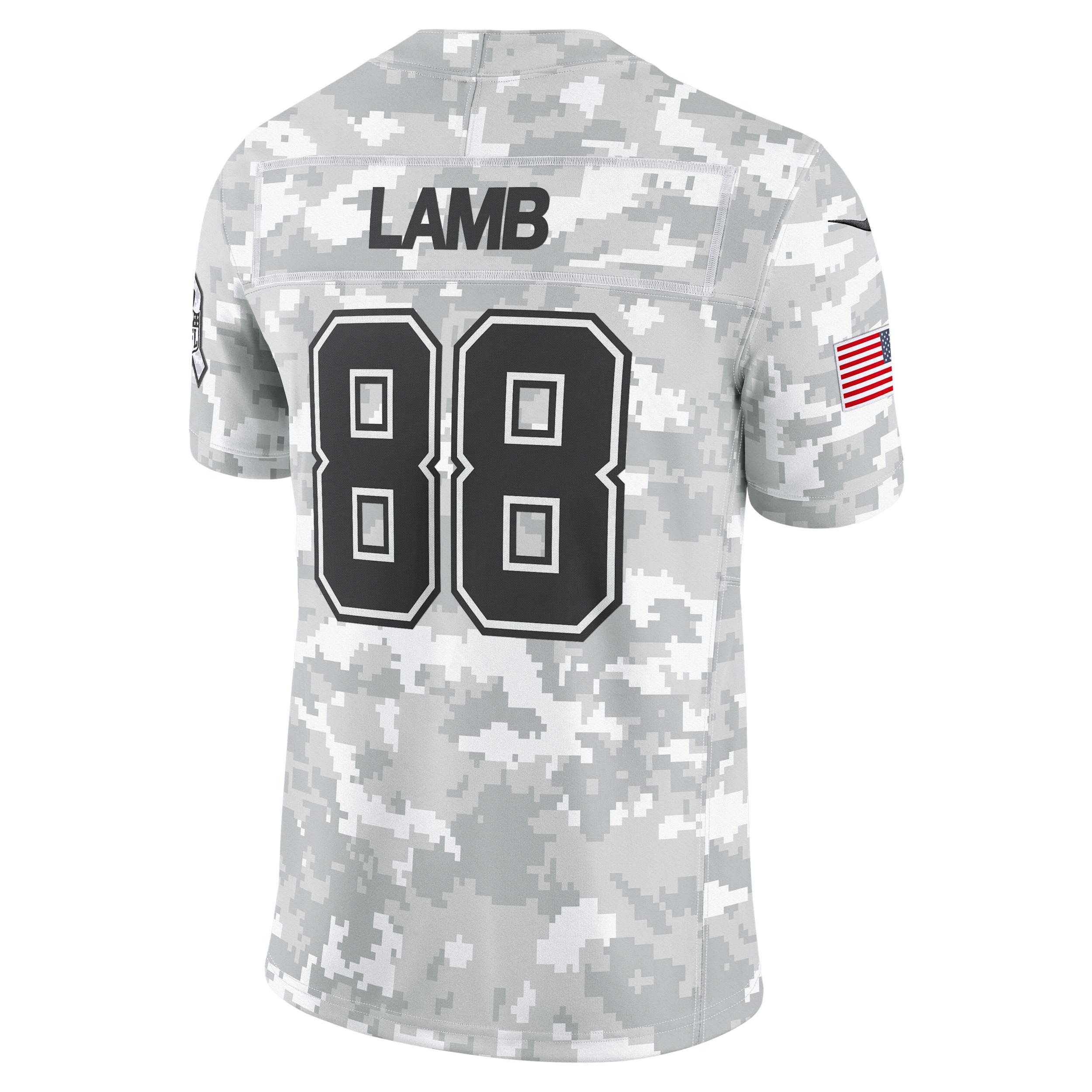 Men's Nike CeeDee Lamb Arctic Camo Dallas Cowboys 2024 Salute to Service Limited Jersey,  Product Image