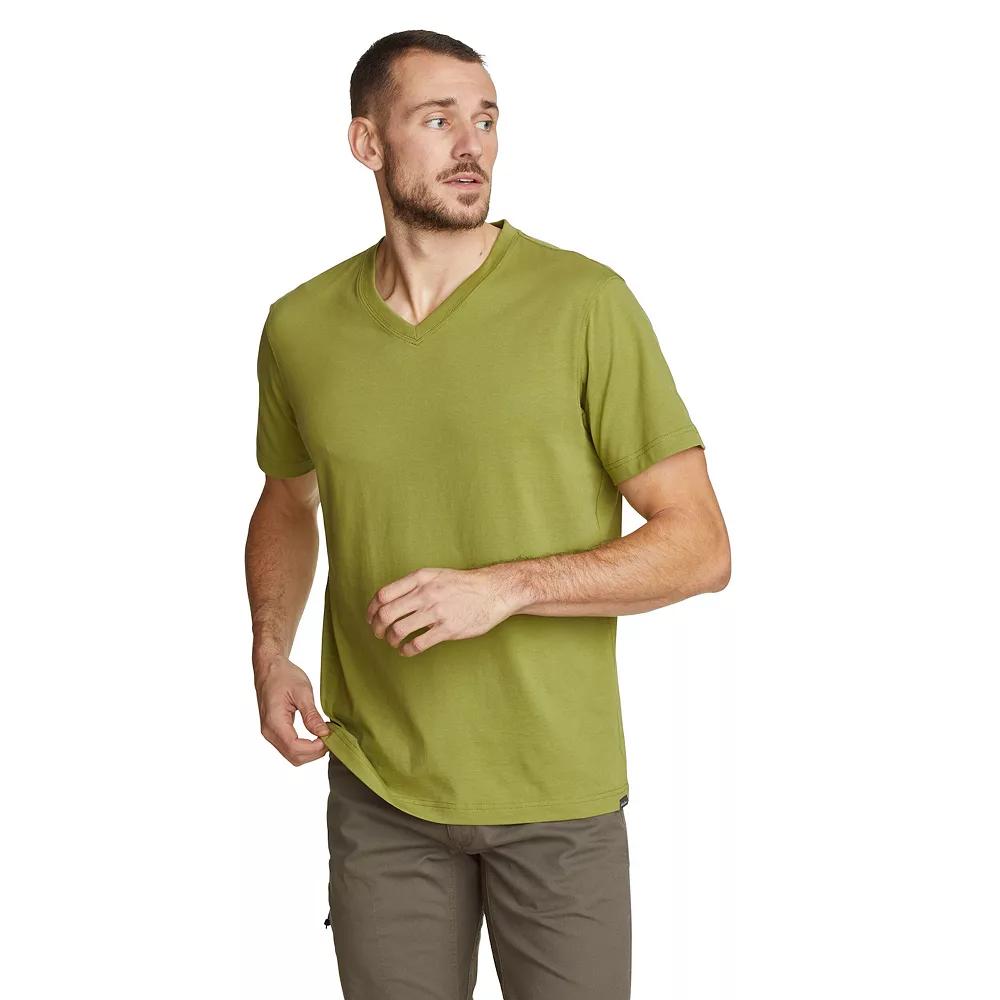 Men's Eddie Bauer Legend Short Sleeve V-Neck Tee,  Product Image