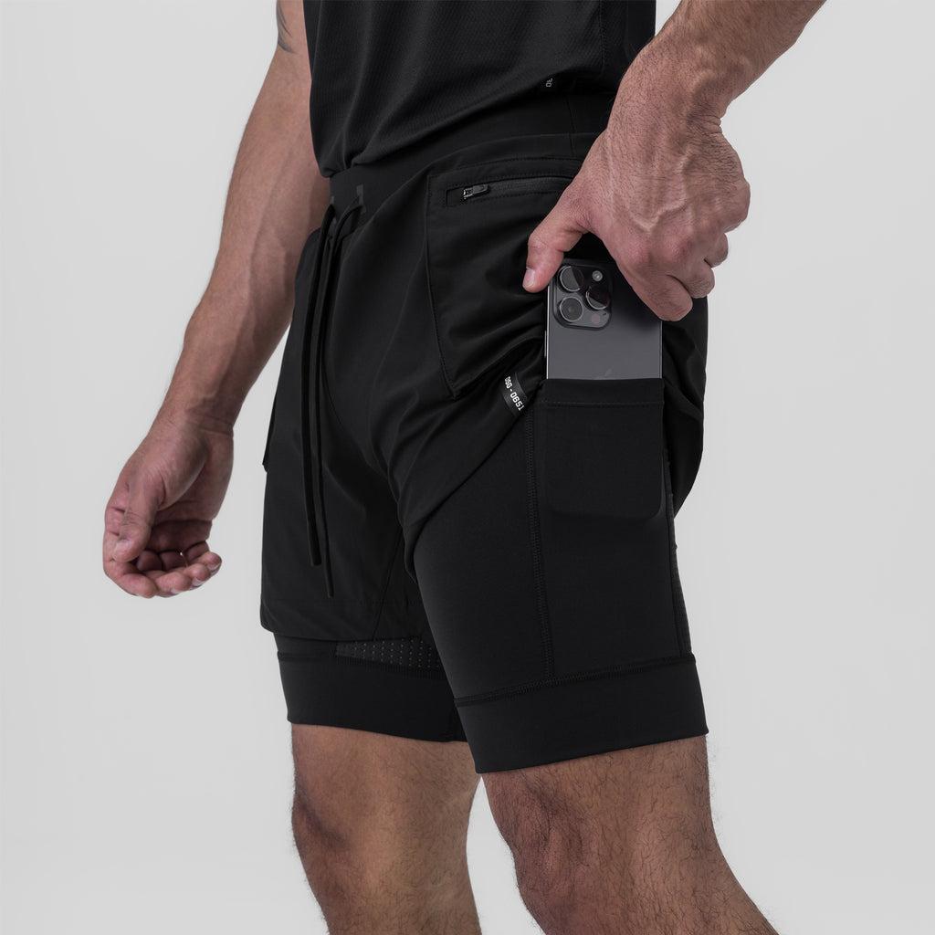 0651. Tetra-Lite® 5" Liner Cargo Short - Black Product Image