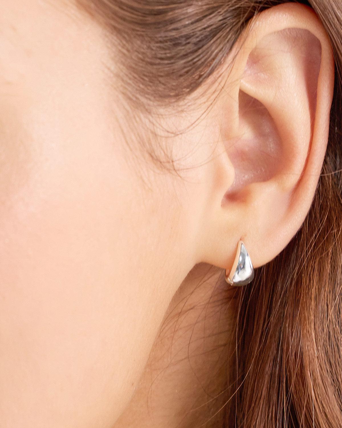 Metal Droplet Earrings Product Image
