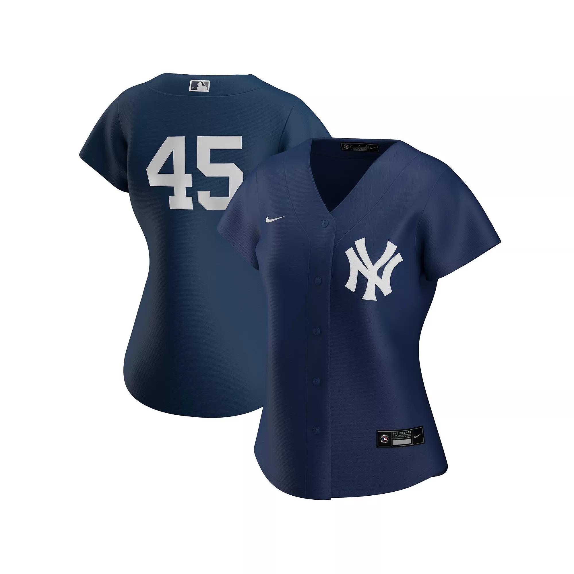 Women's Nike Gerrit Cole Navy New York Yankees Alternate Replica Player Jersey,  Product Image