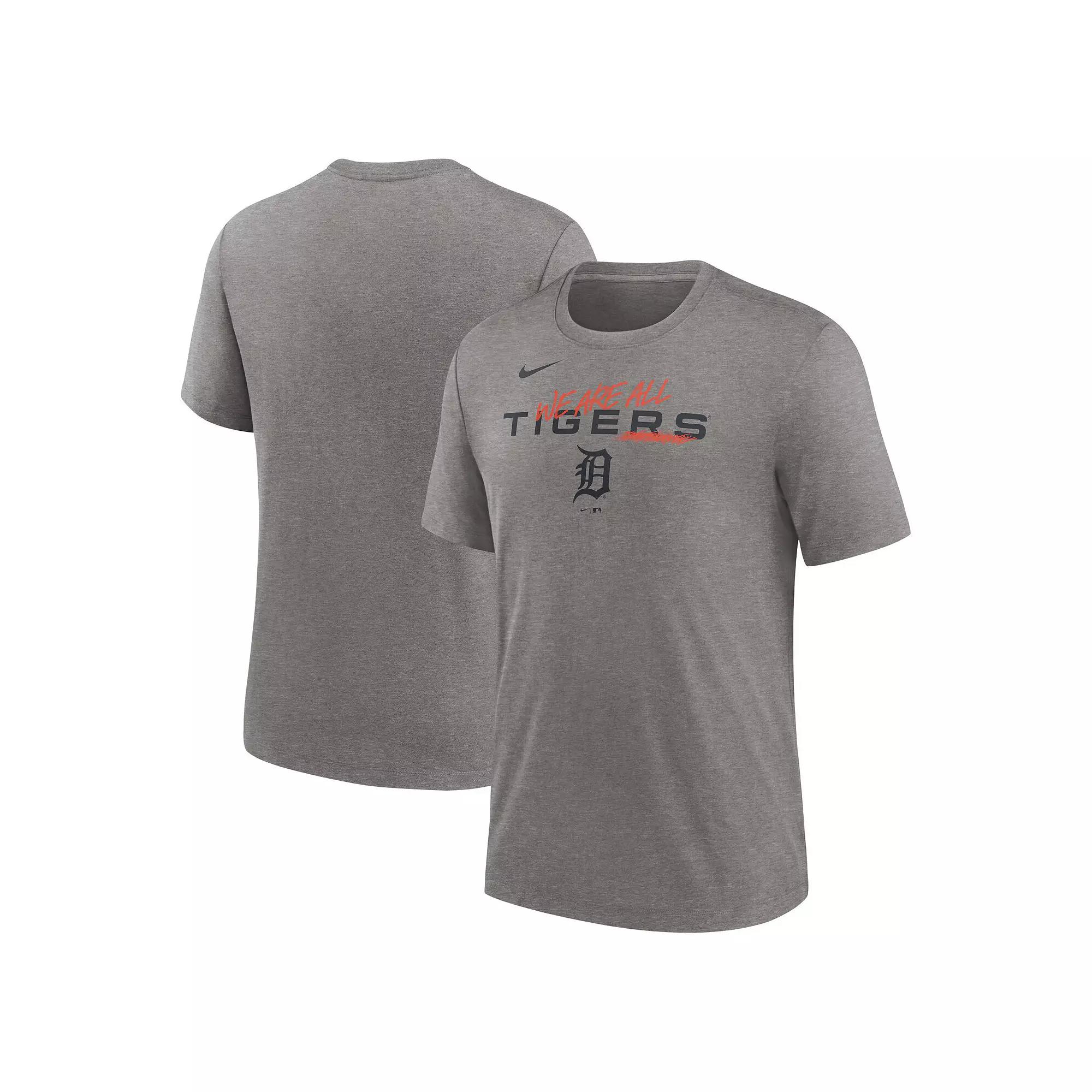 Men's Nike Heather Charcoal San Diego Padres We Are All Tri-Blend T-Shirt,  Product Image