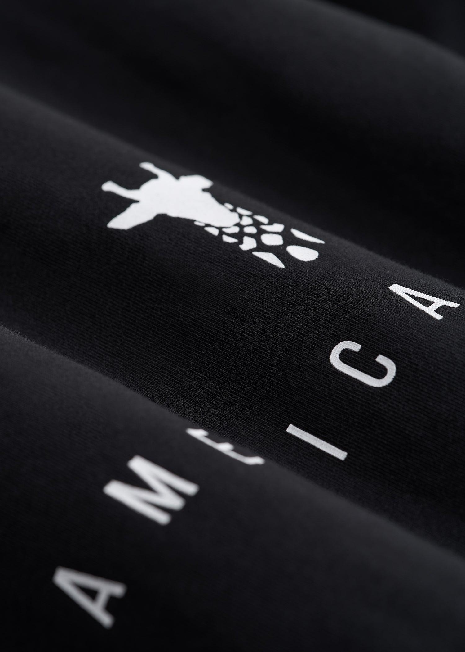 Logo Tee for Tall Men in Black Male Product Image