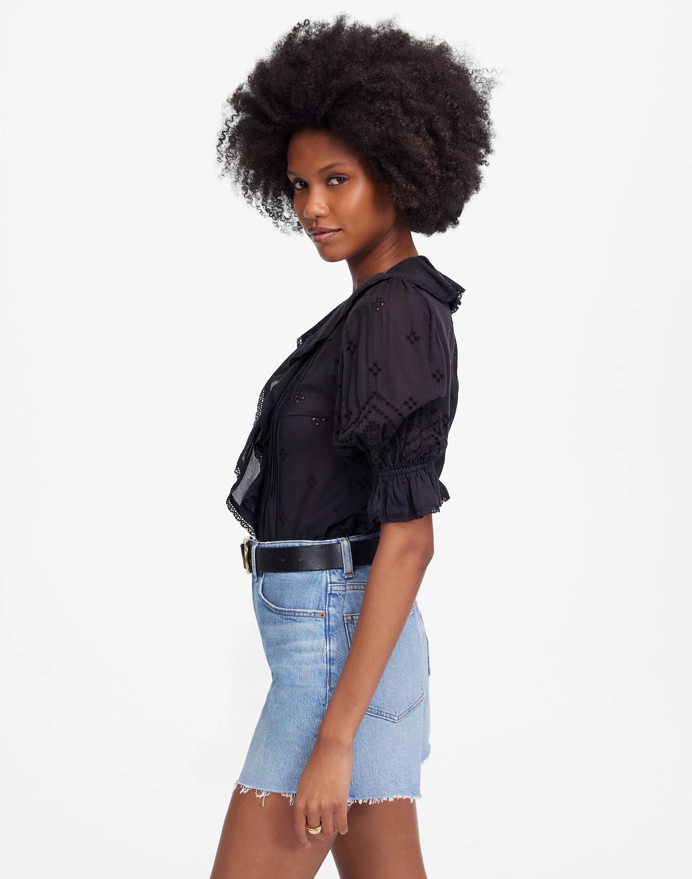 The Perfect Vintage Mid-Length Jean Short Product Image