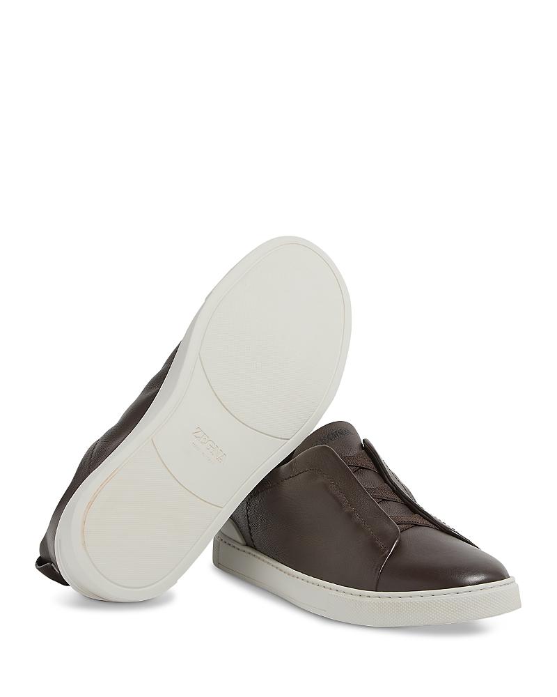Zegna Mens Triple Stitch Secondskin Sneakers Product Image