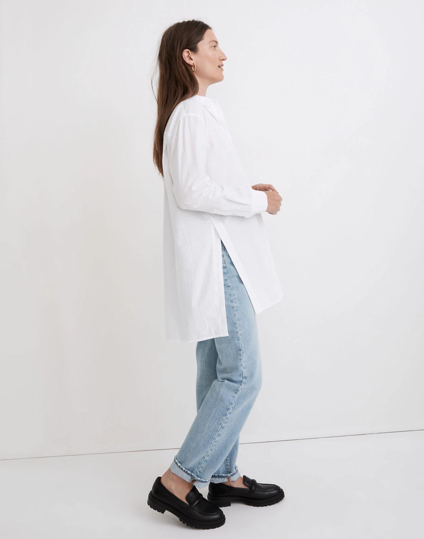 Oversized Ex-Boyfriend Tunic Shirt Product Image