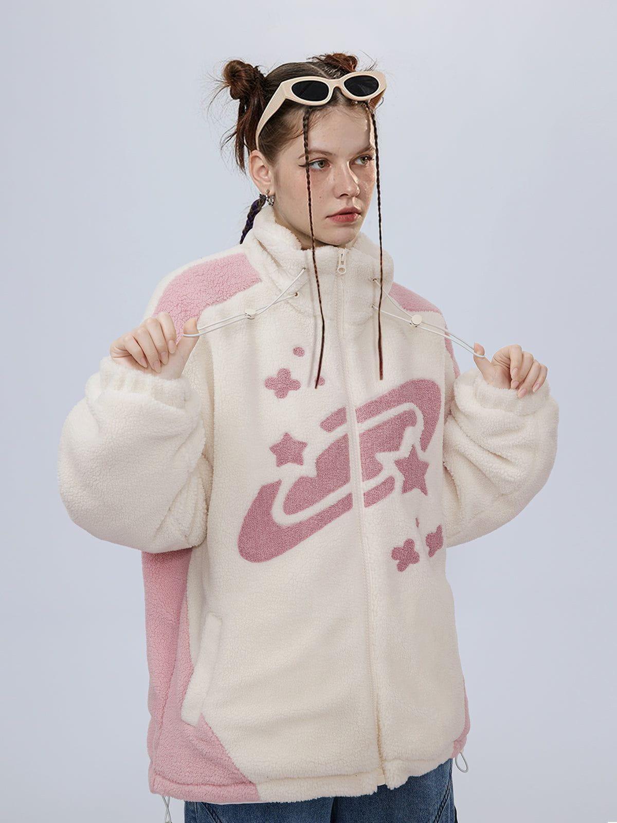 Aelfric Eden Star Graphic Sherpa Coat Product Image