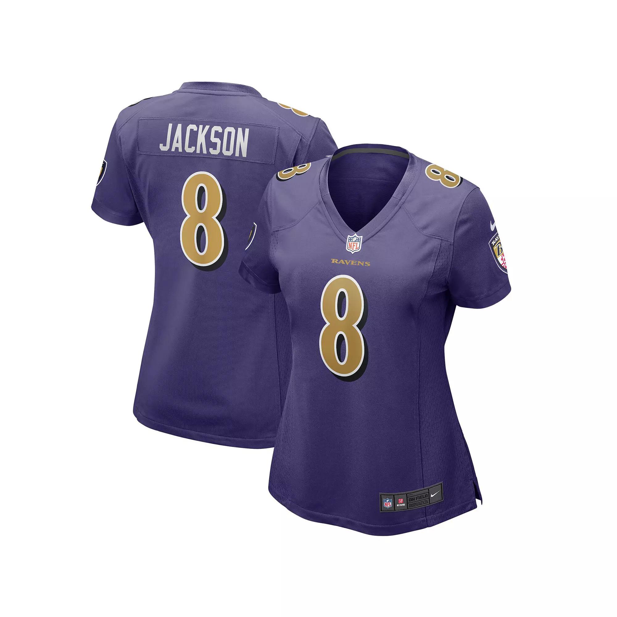 Women's Nike Lamar Jackson Purple Baltimore Ravens Alternate Game Player Jersey,  Product Image