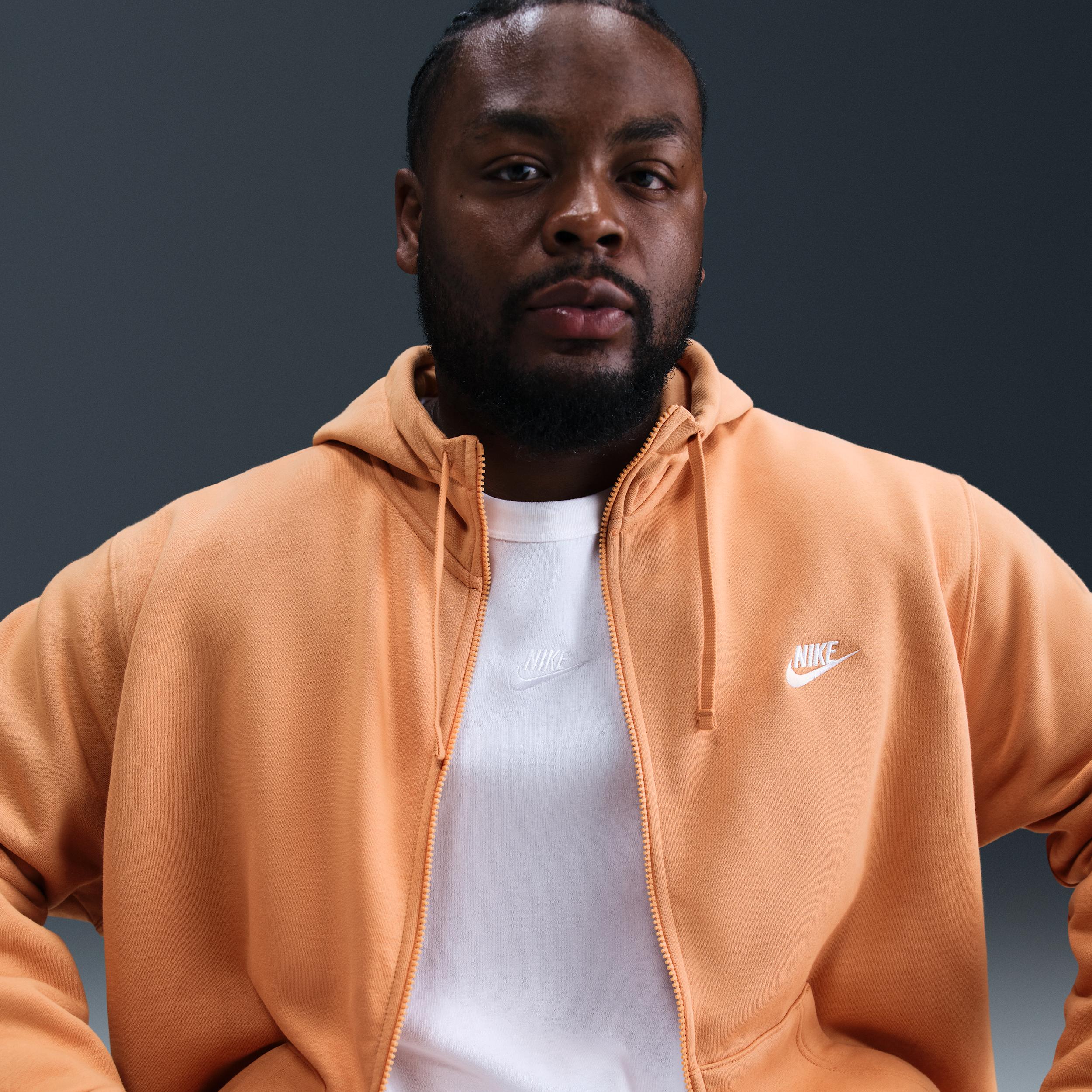 Men's Nike Sportswear Club Fleece Full-Zip Hoodie Product Image