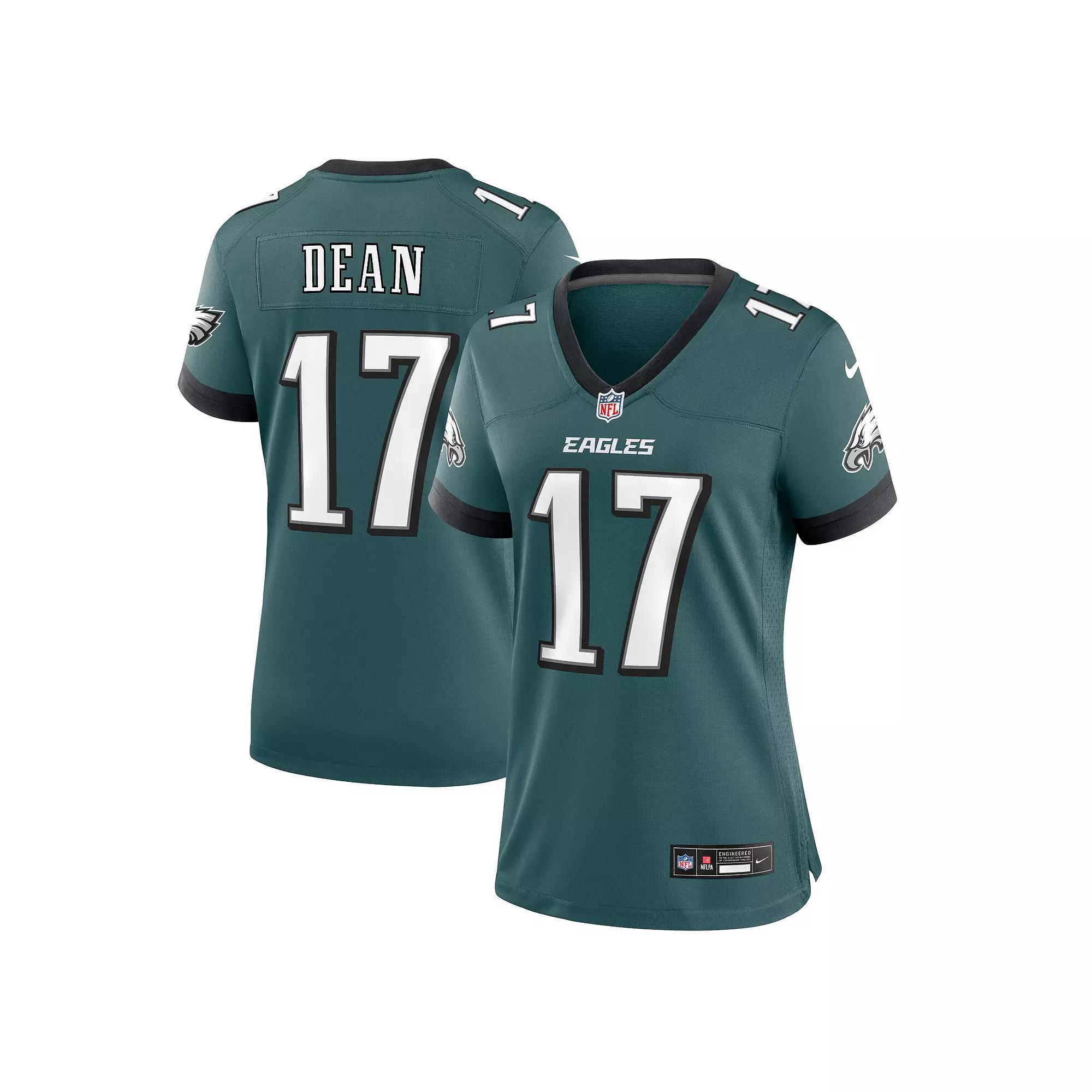 Women's Nike Nakobe Dean Midnight Green Philadelphia Eagles Team Game Jersey,  Product Image