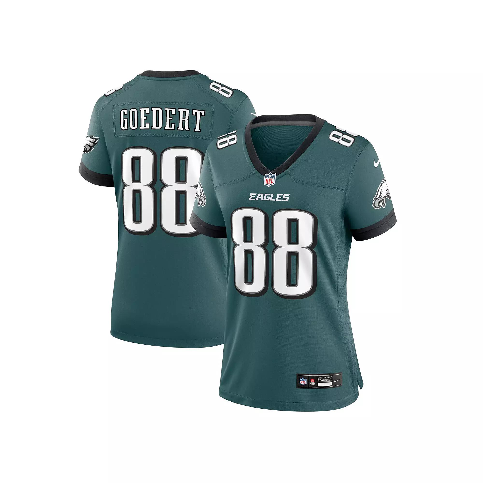 Women's Nike Dallas Goedert Midnight Green Philadelphia Eagles Team Game Jersey,  Product Image