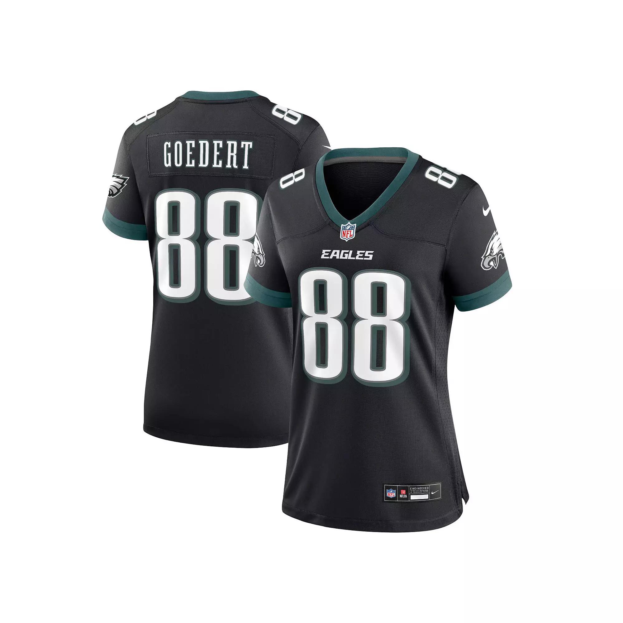 Women's Nike Dallas Goedert Black Philadelphia Eagles Alternate Game Jersey,  Product Image