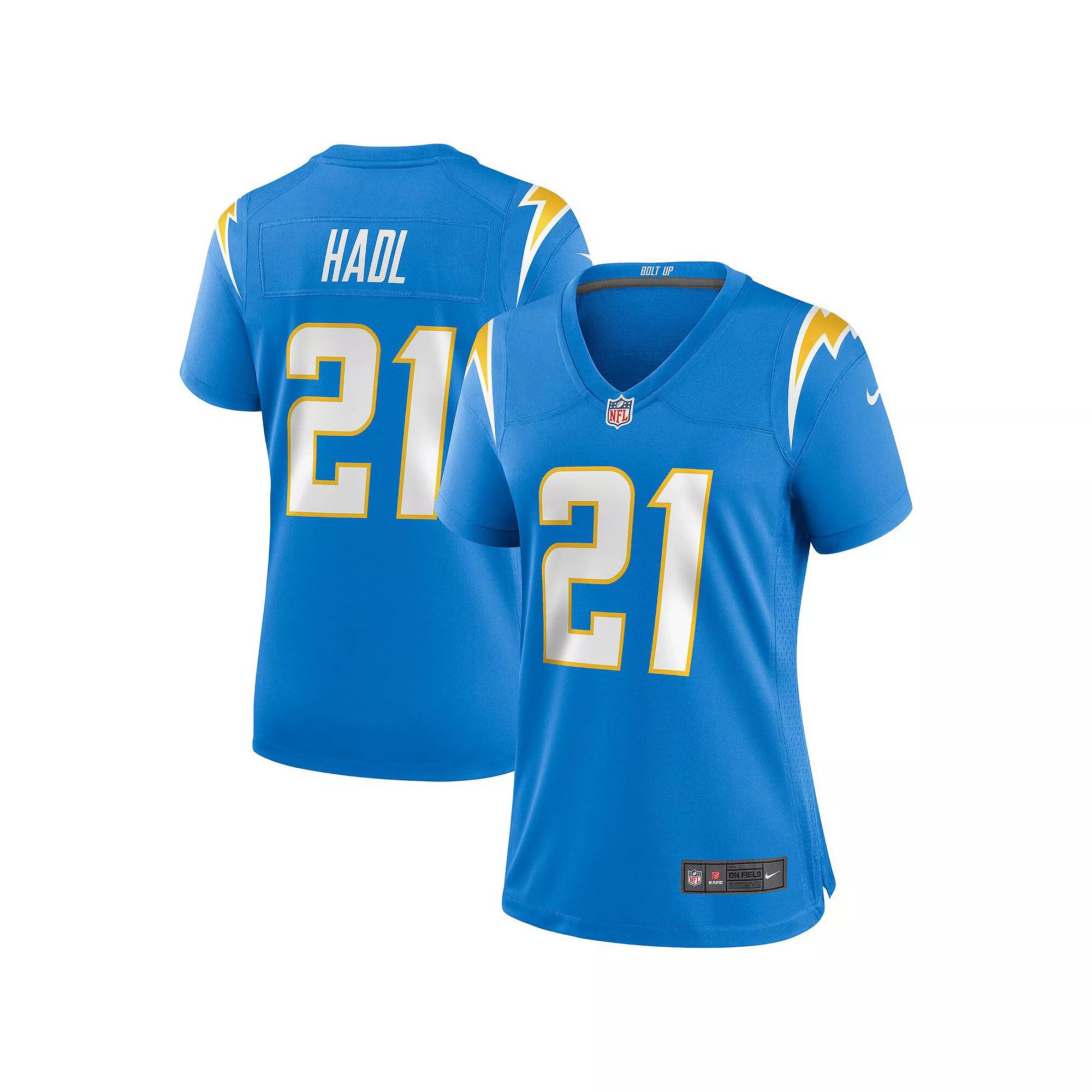 Women's Nike John Hadl Powder Blue Los Angeles Chargers Game Retired Player Jersey,  Product Image