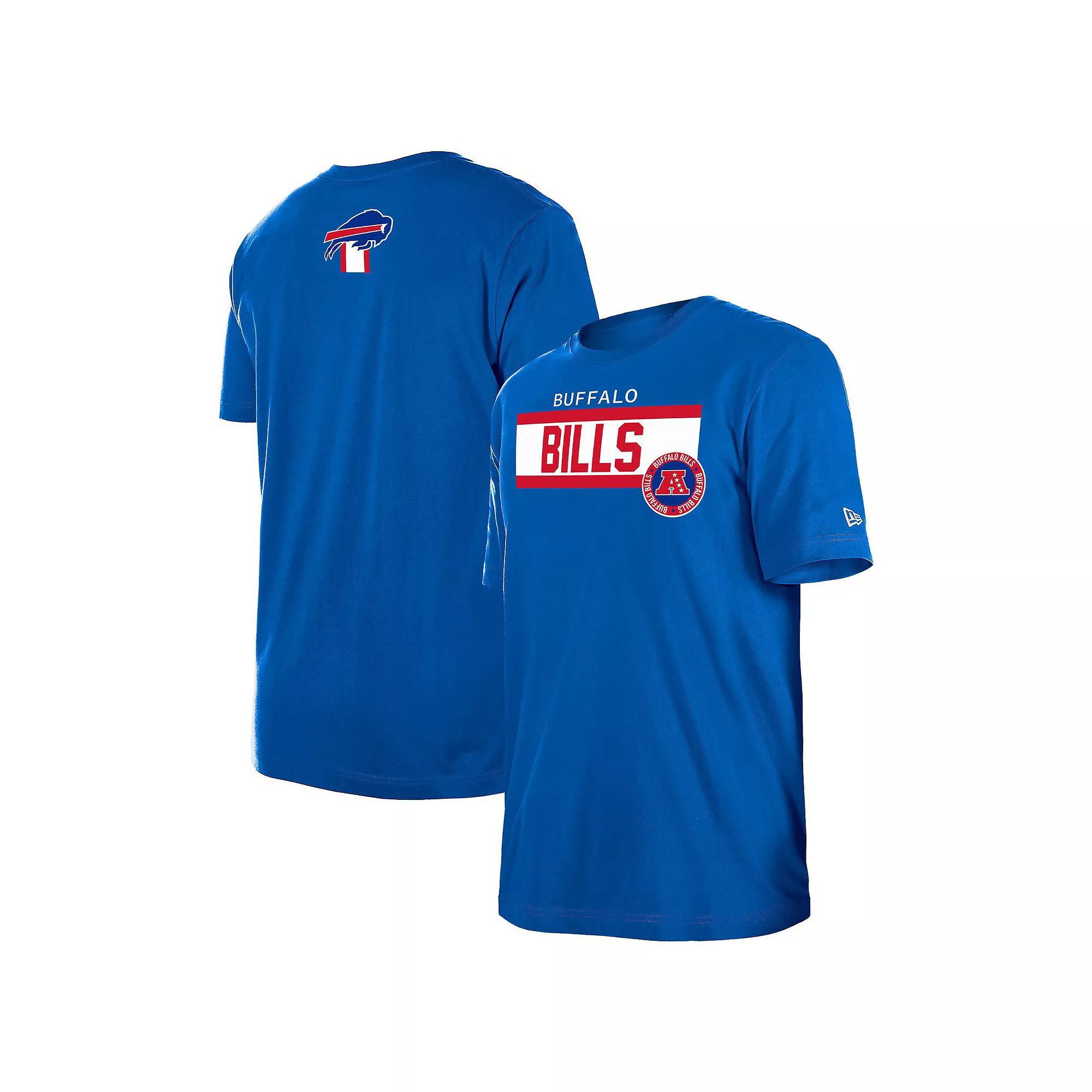 Men's New Era Blue Buffalo Bills 3rd Down Domestic T-Shirt,  Product Image
