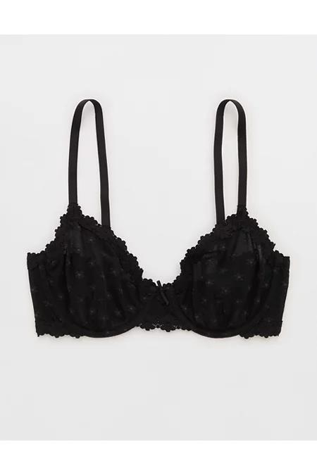 Show Off Daisy Mesh Unlined Bra Women's Product Image