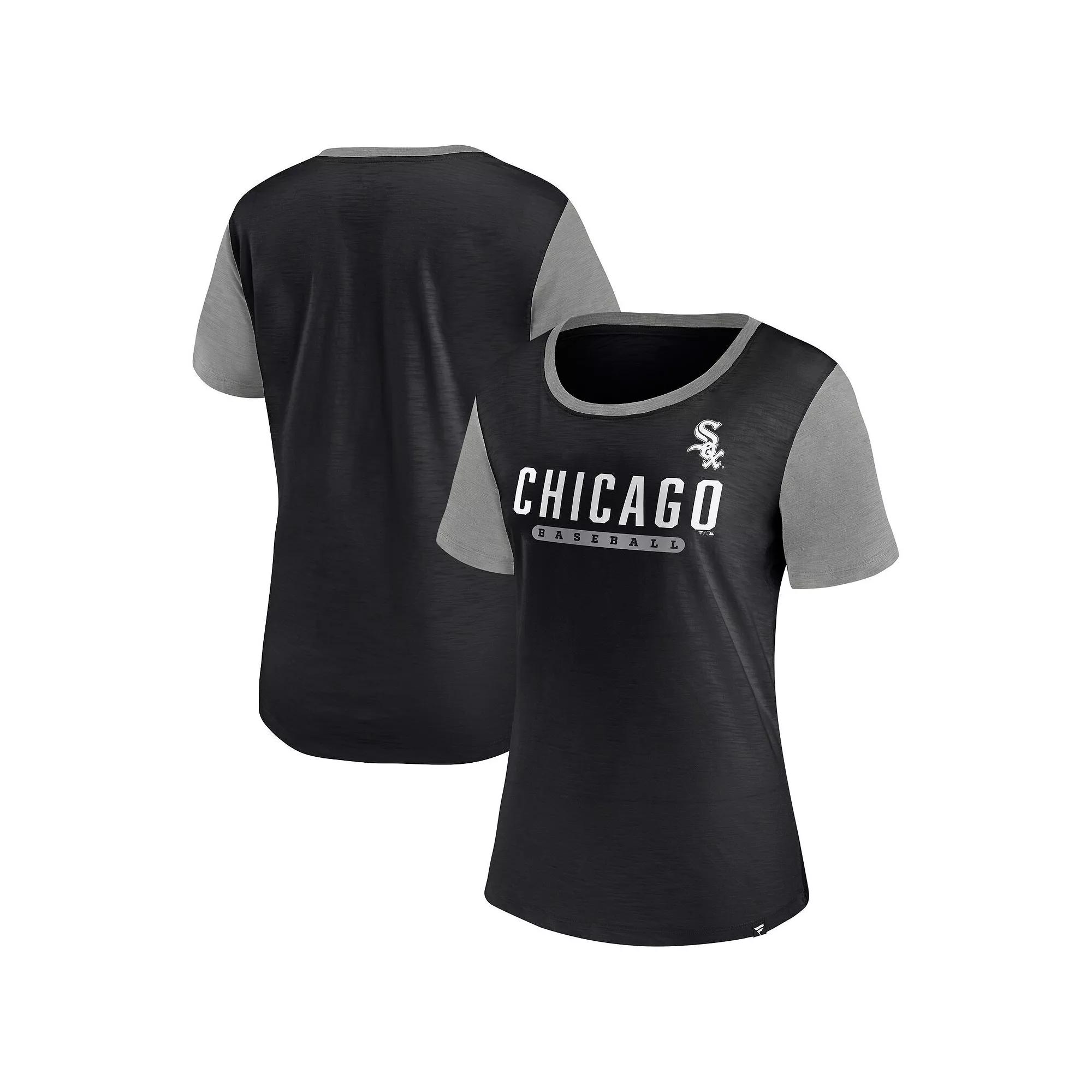 Women's Fanatics Branded Black Chicago White Sox Mound T-Shirt,  Product Image