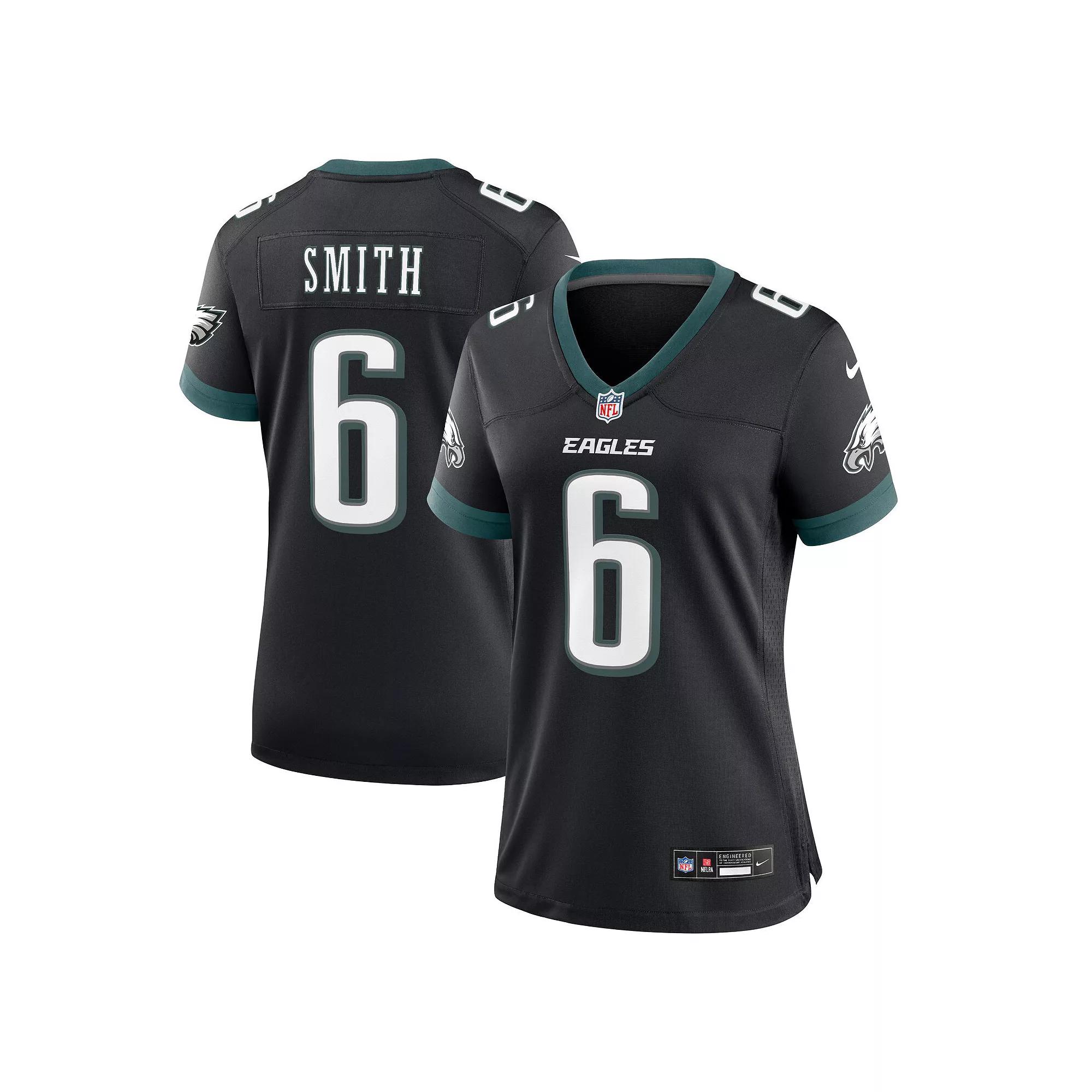 Women's Nike DeVonta Smith Black Philadelphia Eagles Alternate Game Jersey,  Product Image