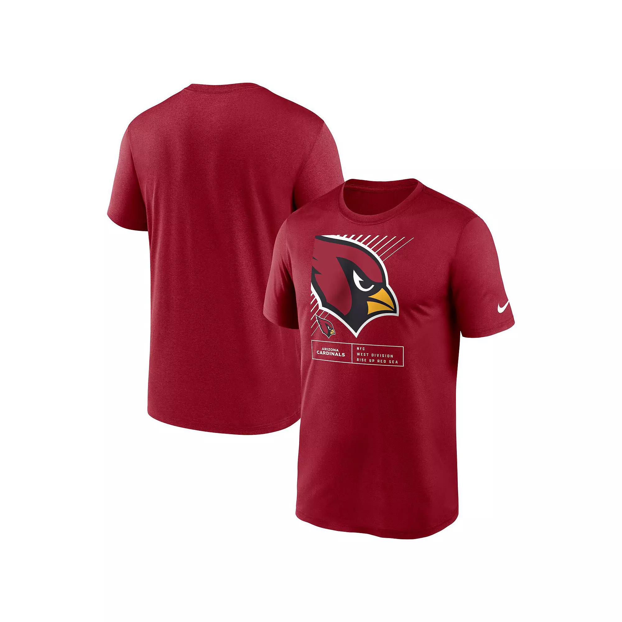 Men's Nike Red Tampa Bay Buccaneers Legend Logo Performance T-Shirt,  Product Image