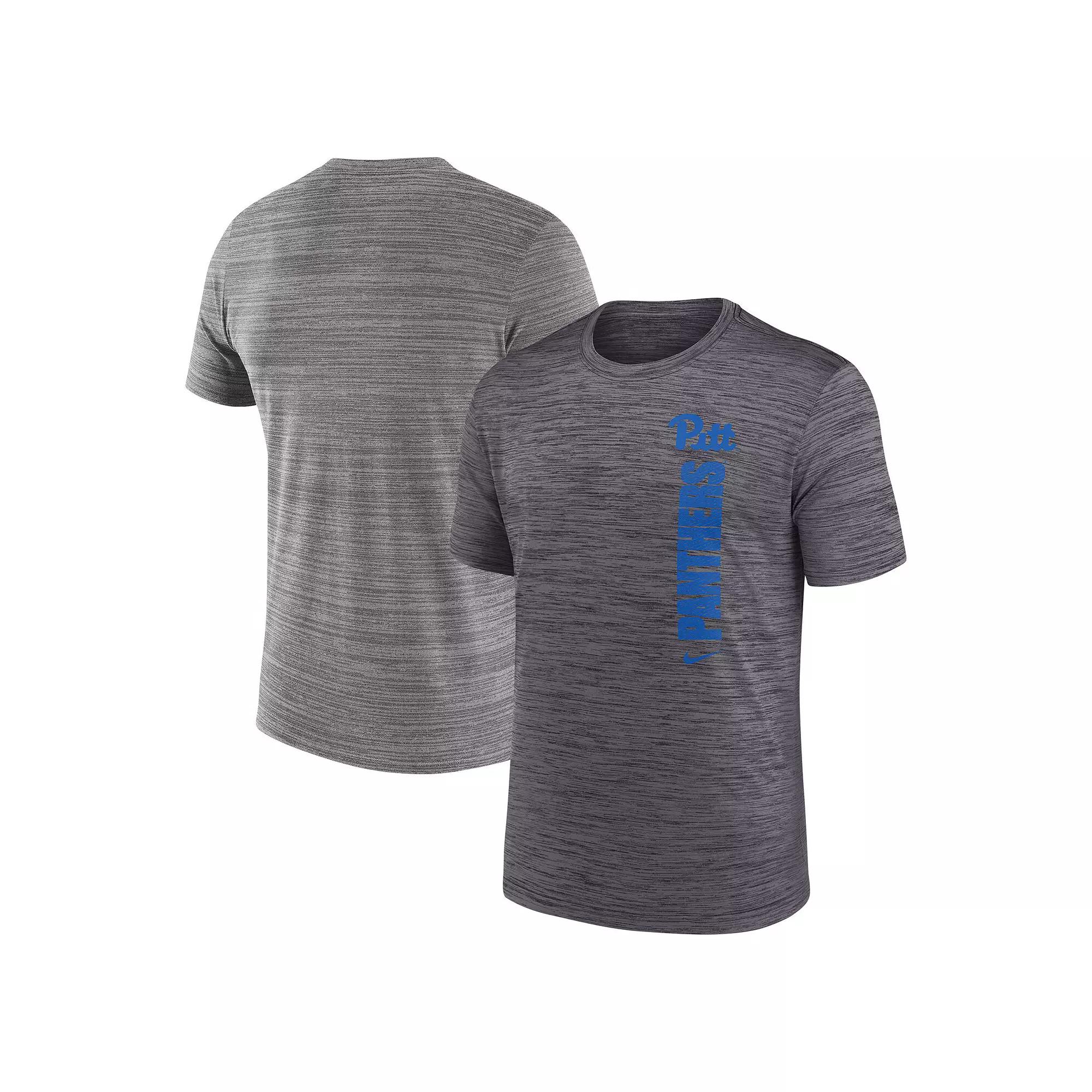 Men's Nike Gray Pitt Panthers 2024 Sideline Velocity Legend Performance T-Shirt,  Product Image