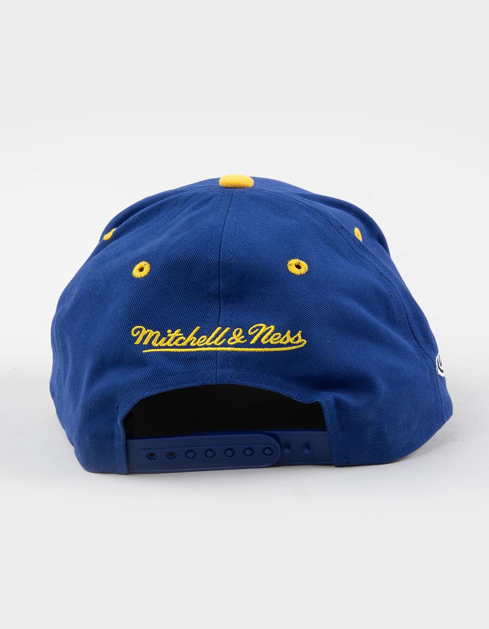 MITCHELL & NESS Golden State Warriors Tail Sweep 2.0 Pro Snapback Hat - BLUE Product Image