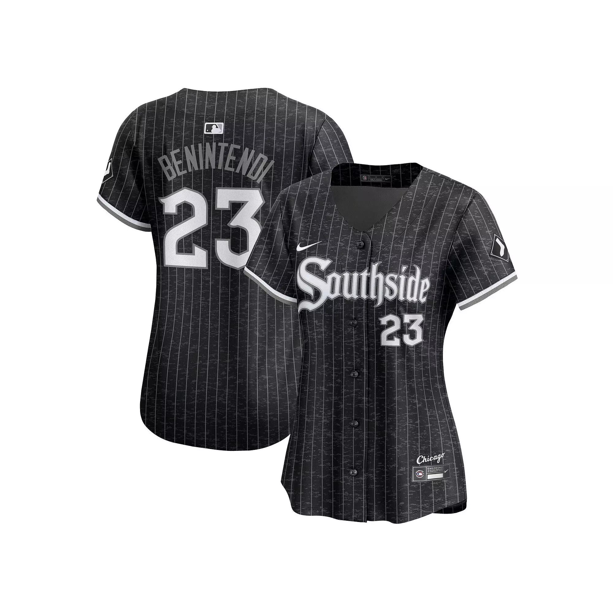 Women's Nike Andrew Benintendi Black Chicago White Sox 2025 City Connect Limited Jersey,  Product Image