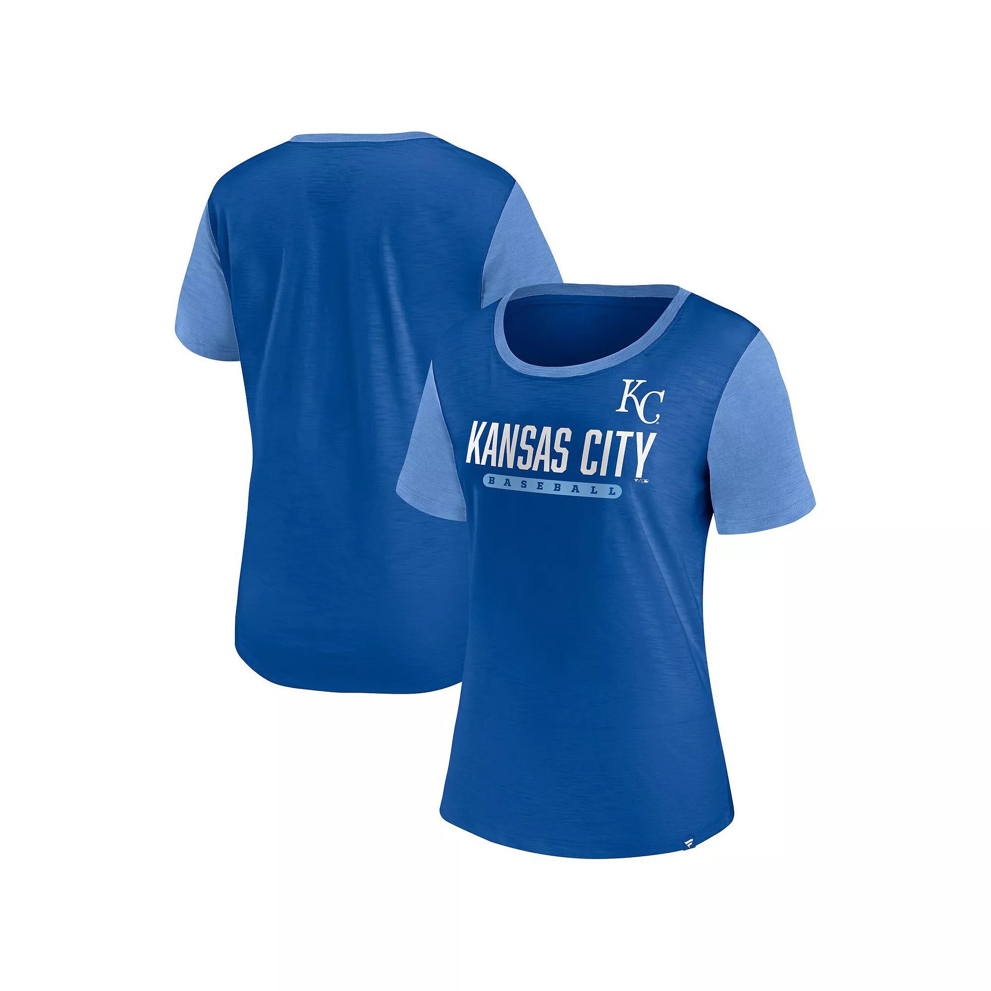 Women's Fanatics Branded Royal Kansas City Royals Mound T-Shirt,  Product Image