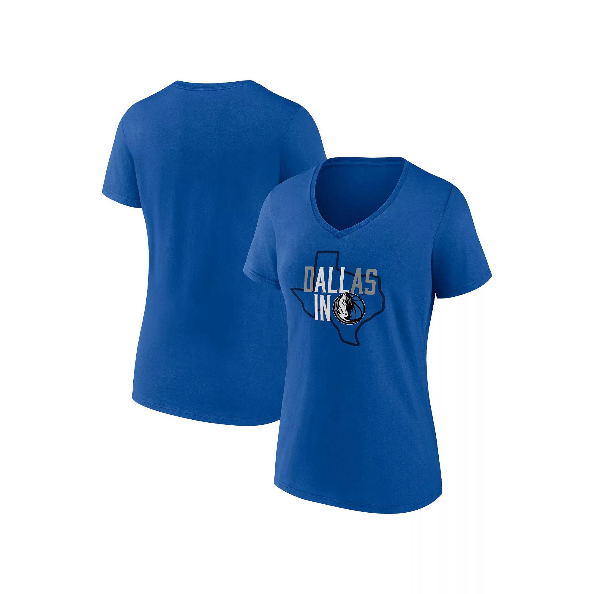 Women's Fanatics Branded Blue Dallas Mavericks Hometown Collection All Product Image