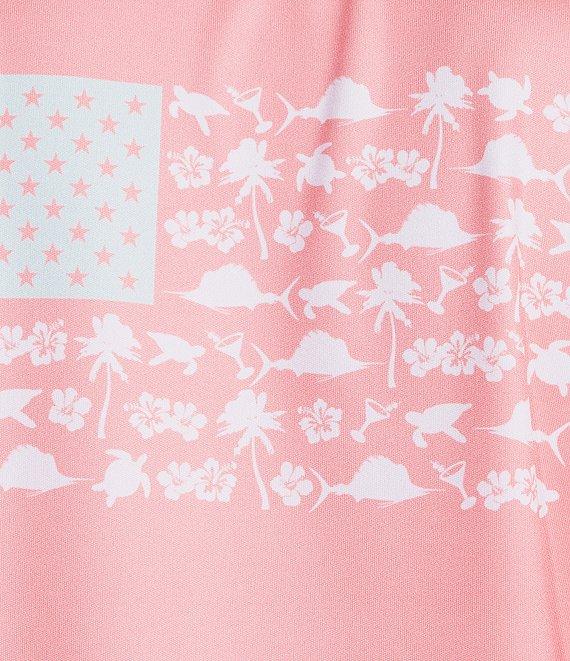 Columbia Women's Bahama Graphic Print Crew Neck Long Sleeve Shirt Product Image