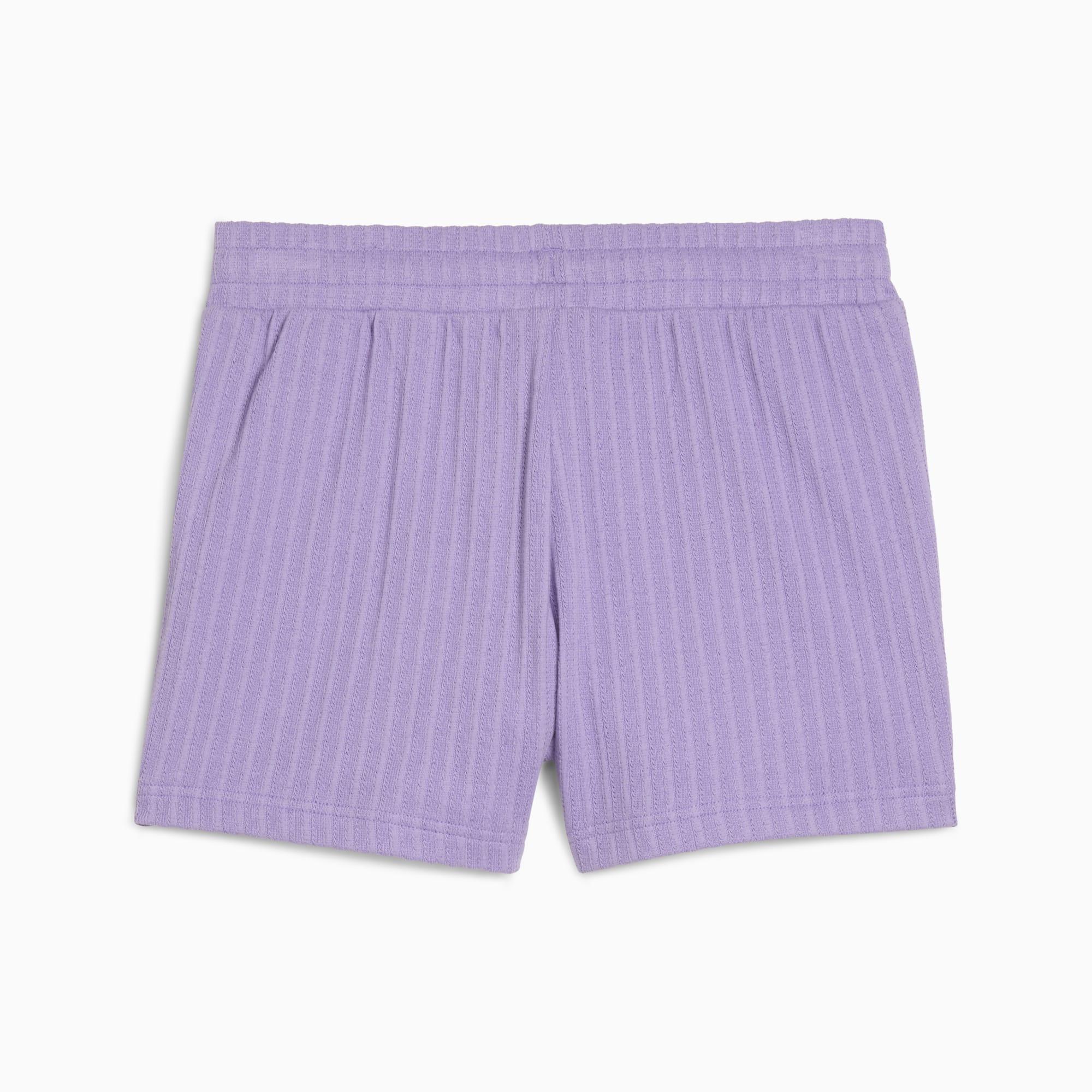 WARDROBE ESSENTIALS Women's 4" Pointelle Shorts Product Image