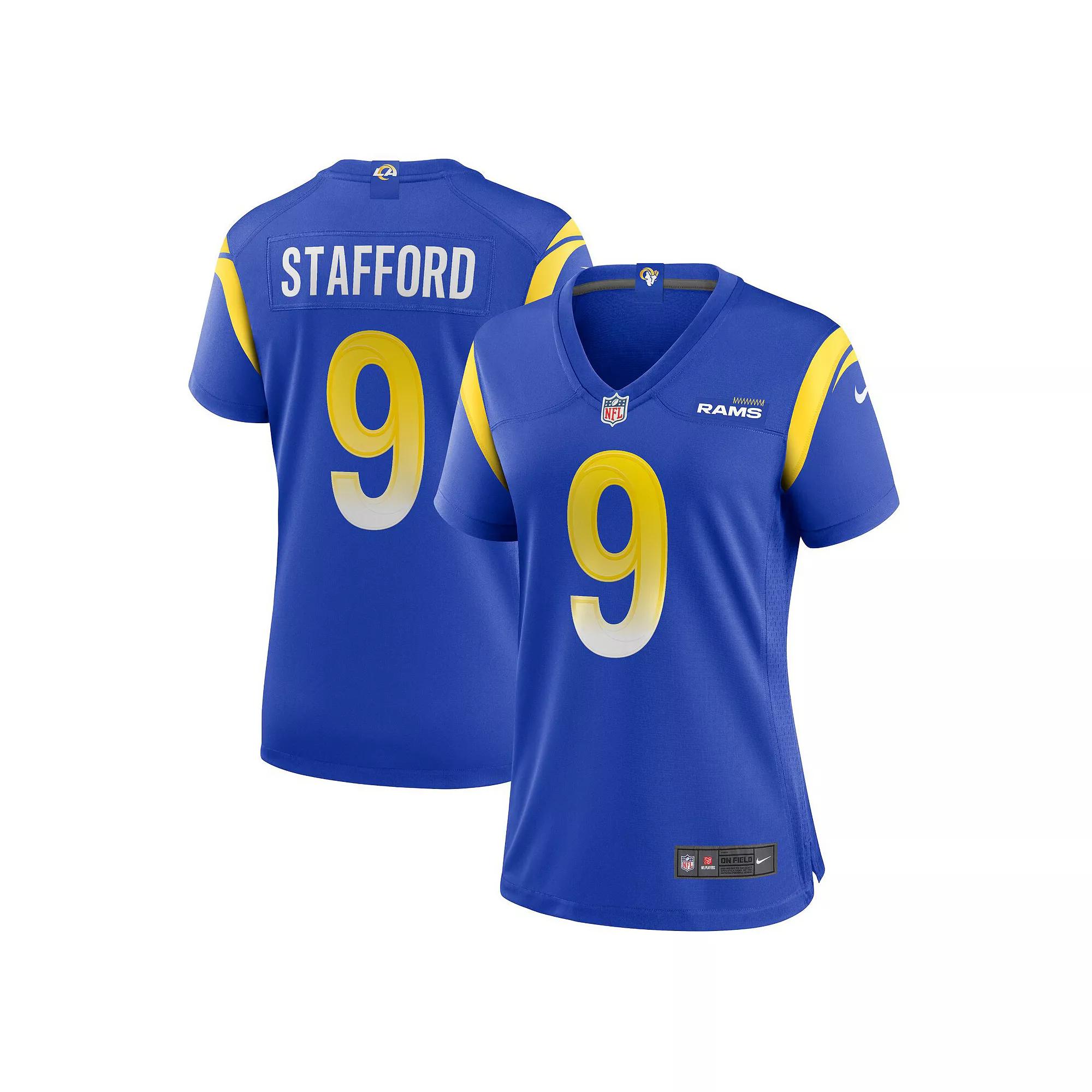 Women's Nike Matthew Stafford Royal Los Angeles Rams Game Jersey,  Product Image