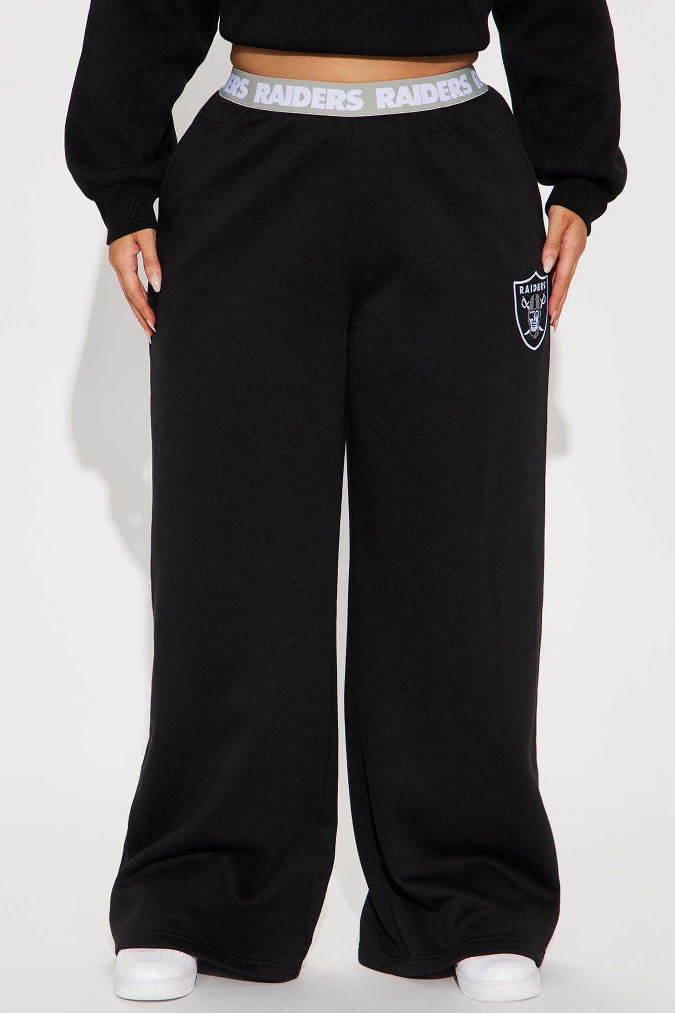 Raiders Home Advantage Wide Leg Pant - Black Female Product Image