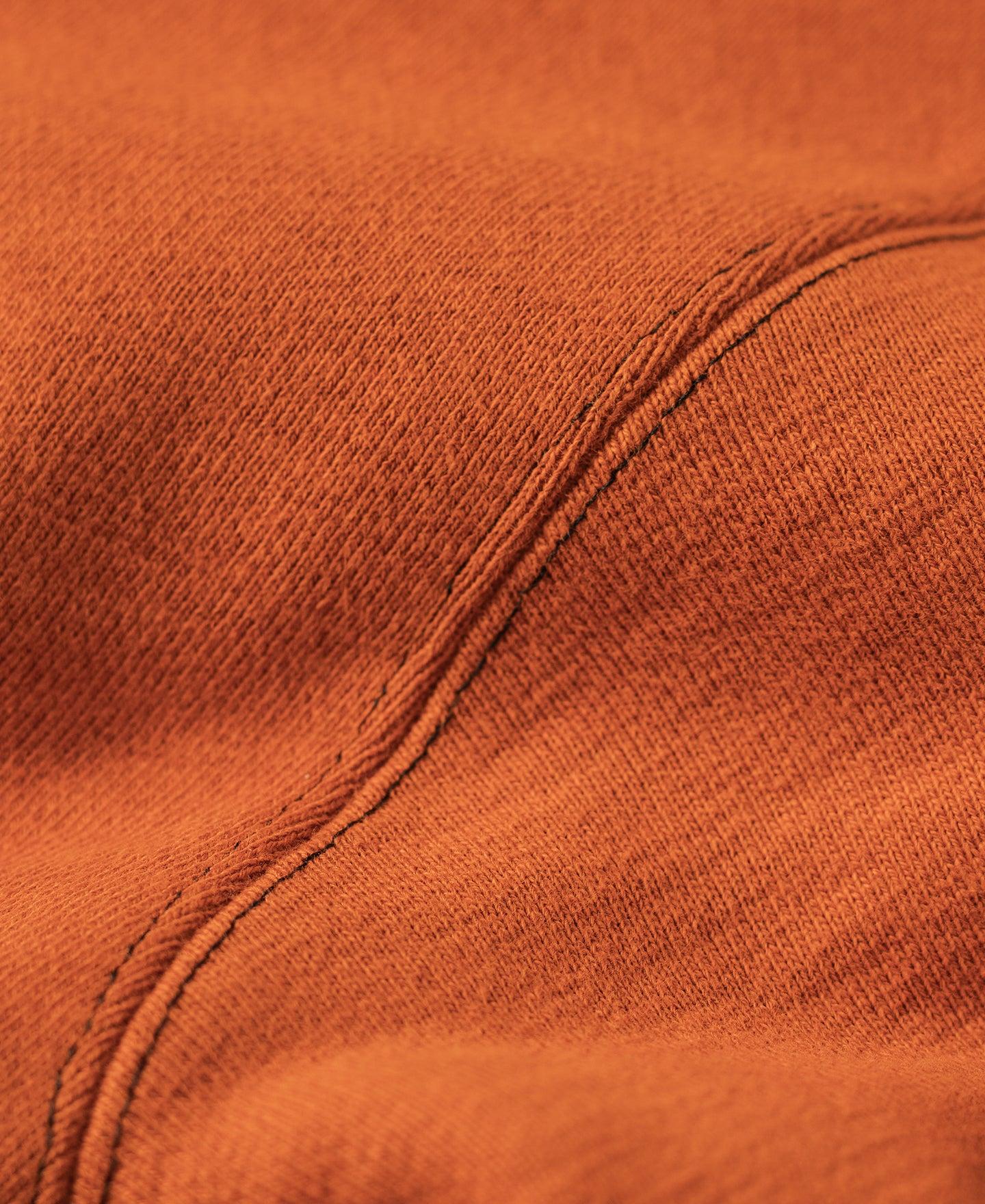 V-Inset Two-Tone Sweatshirt - Orange Product Image