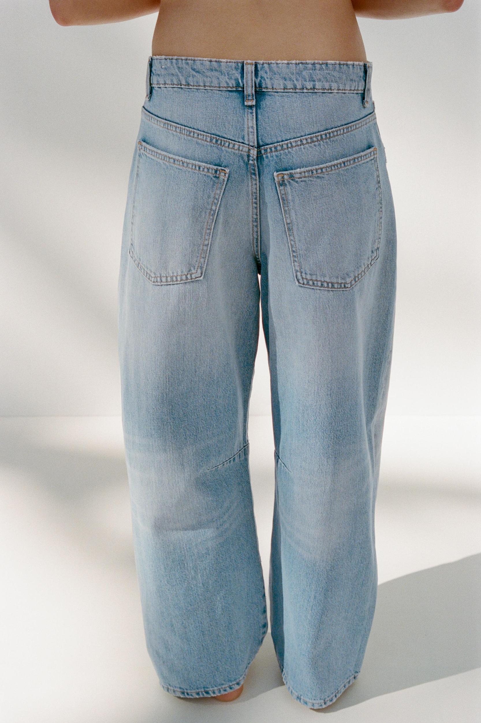 TRF MID-RISE BAGGY BALLOON JEANS Product Image
