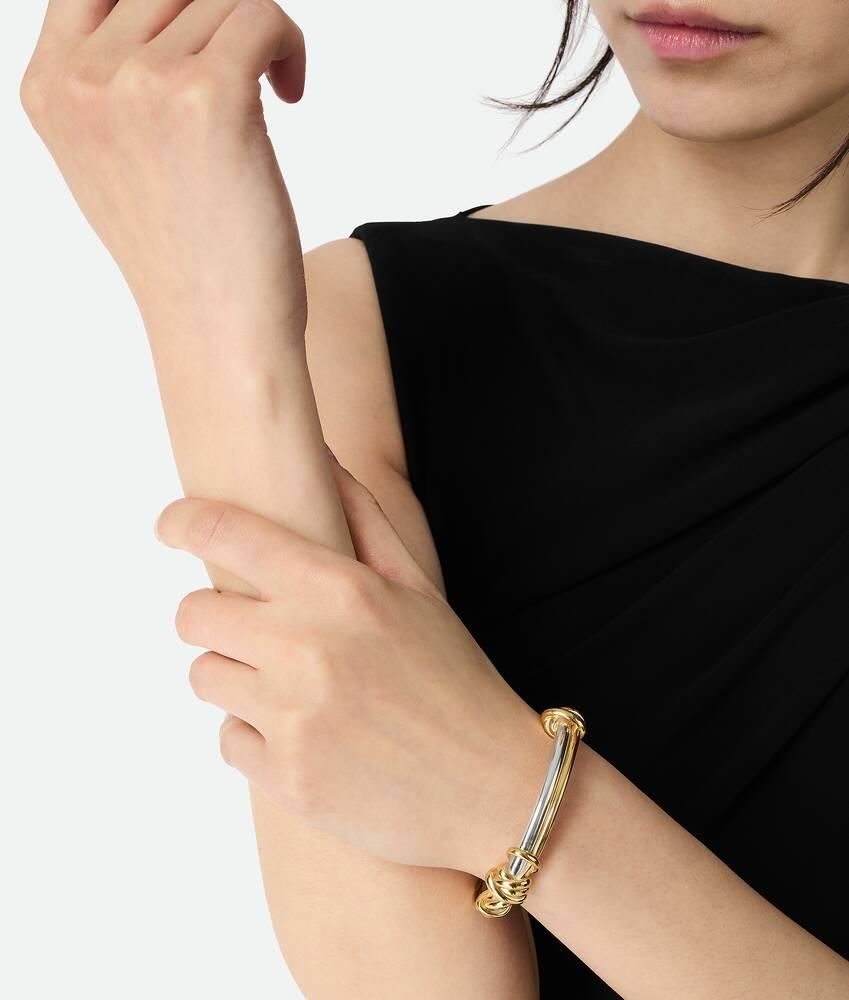 Women's Knot Bracelet in Silver/yellow gold Product Image