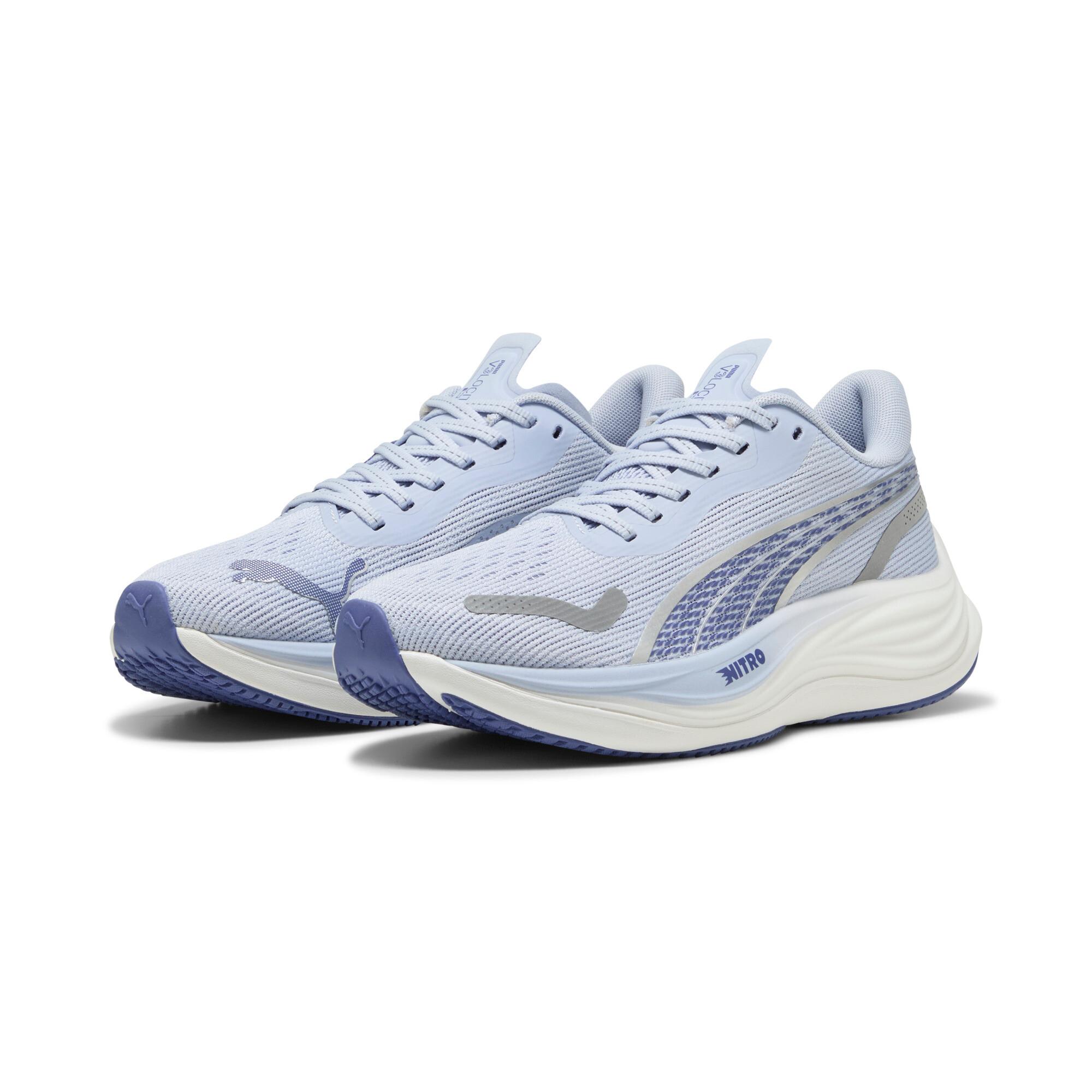 PUMA Velocity NITROâ¢ 3 Women's Running Shoes in Cool Weather/Blue Crystal Product Image