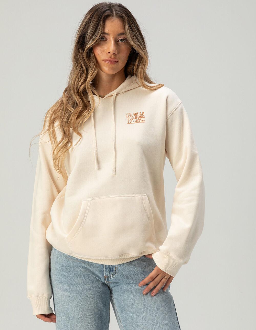 BILLABONG Hula Hut Womens Hoodie - CREAM Product Image