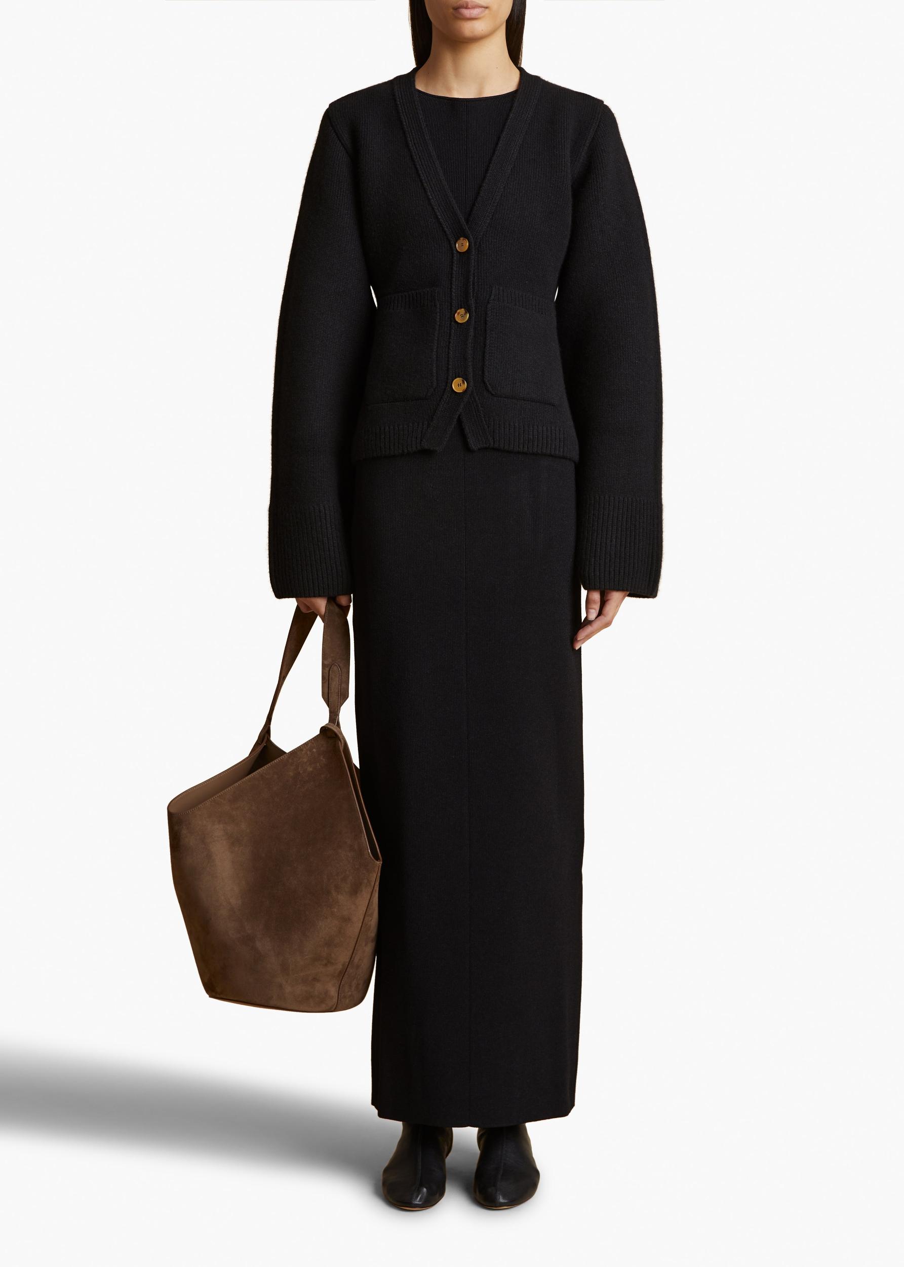 Scarlet Cardigan in Black Product Image