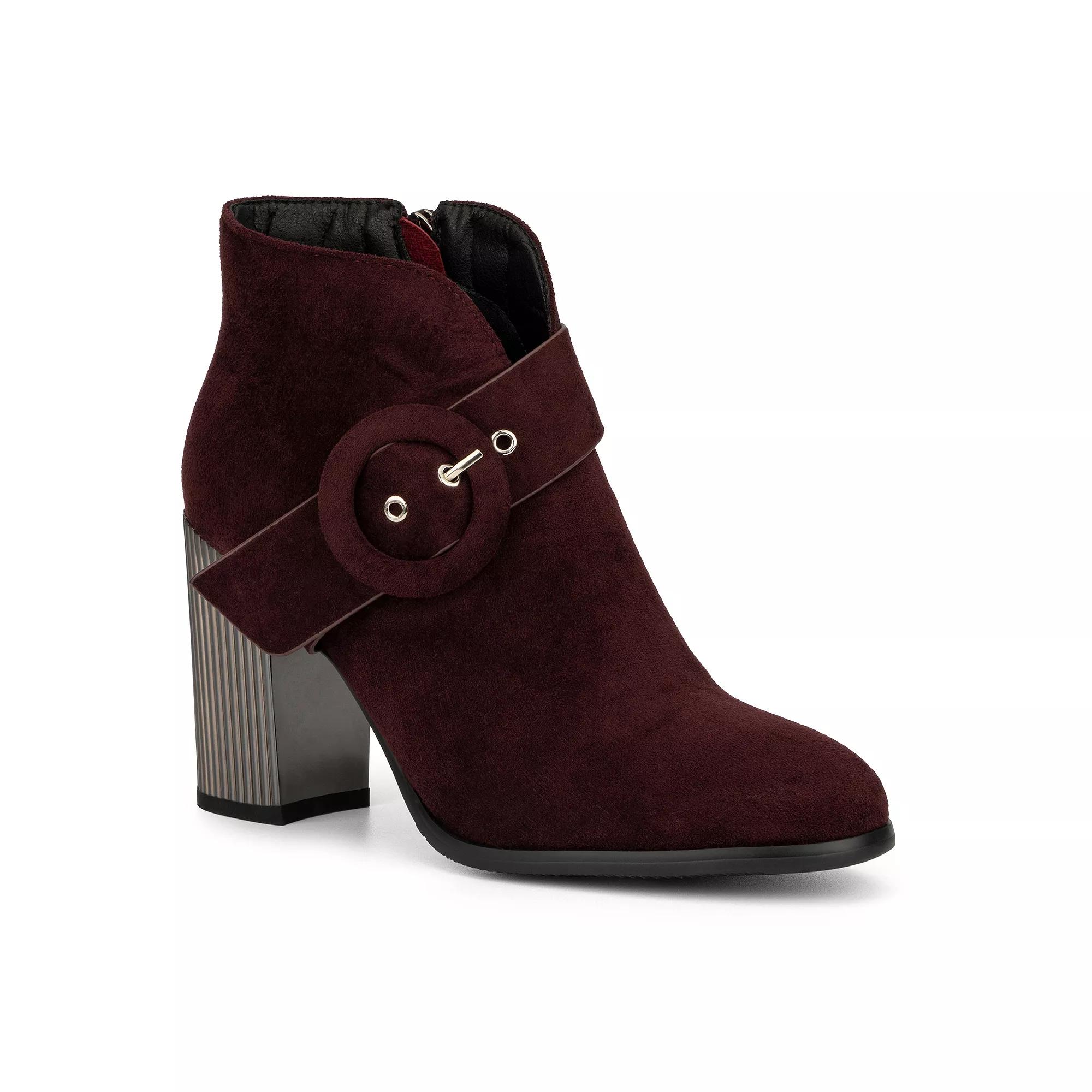 Torgeis Nora Women's Heeled Ankle Boots, Size: 10, Red Product Image