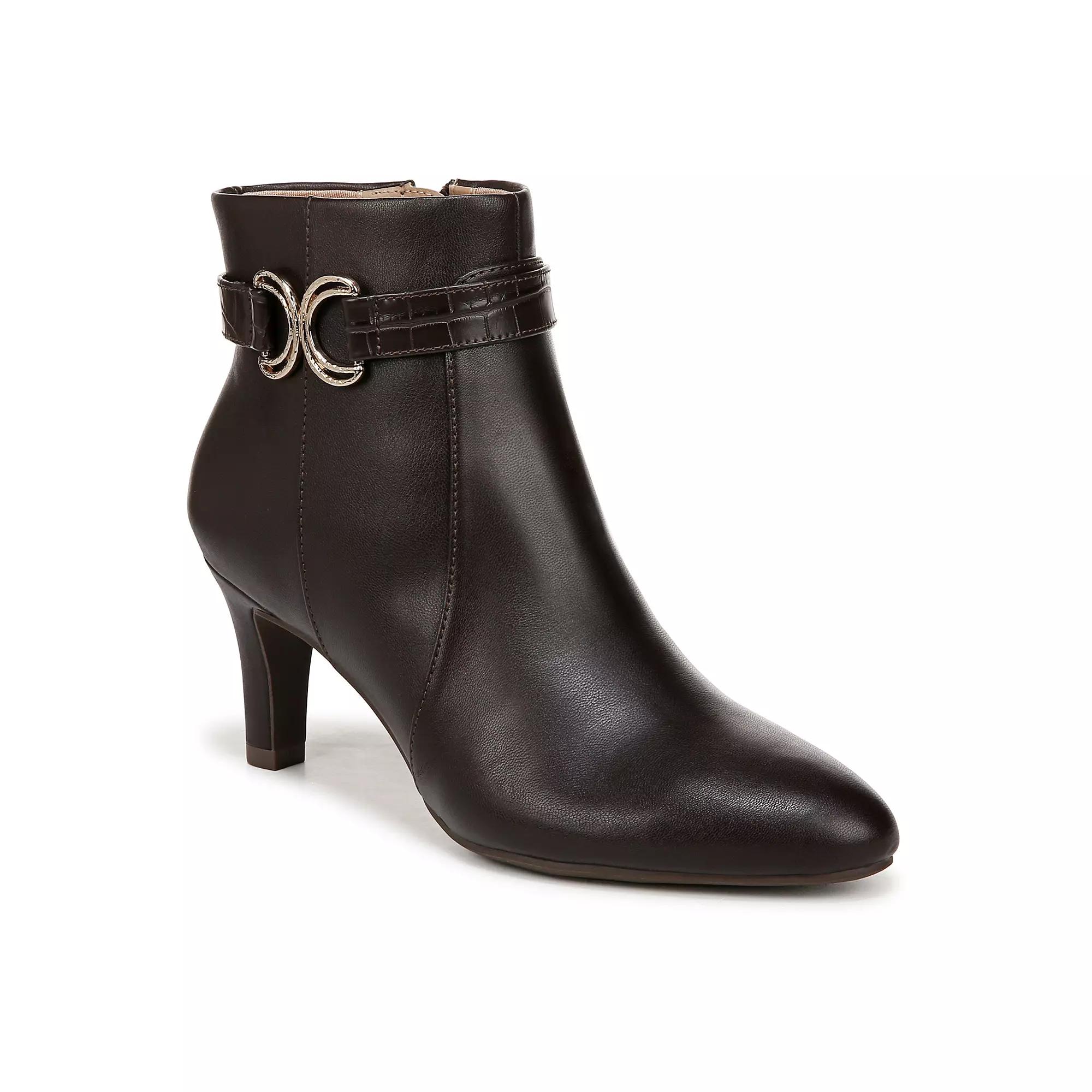 LifeStride Guild 2 Women's Heeled Ankle Boots, Size: 5.5, Dark Brown Product Image