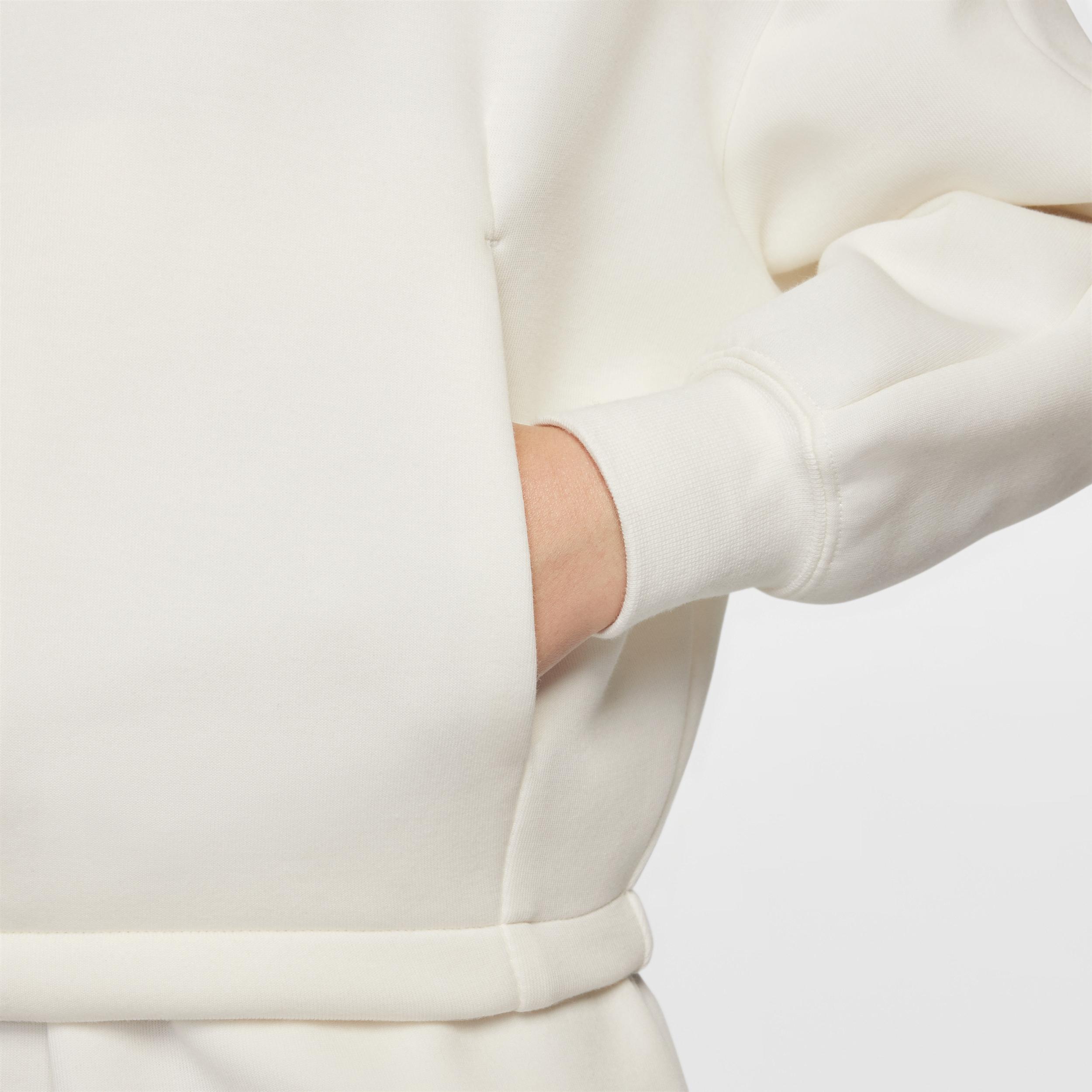 Unisex Nike Sportswear Tech Fleece Girls Oversized Hoodie | HF8188-133 Product Image