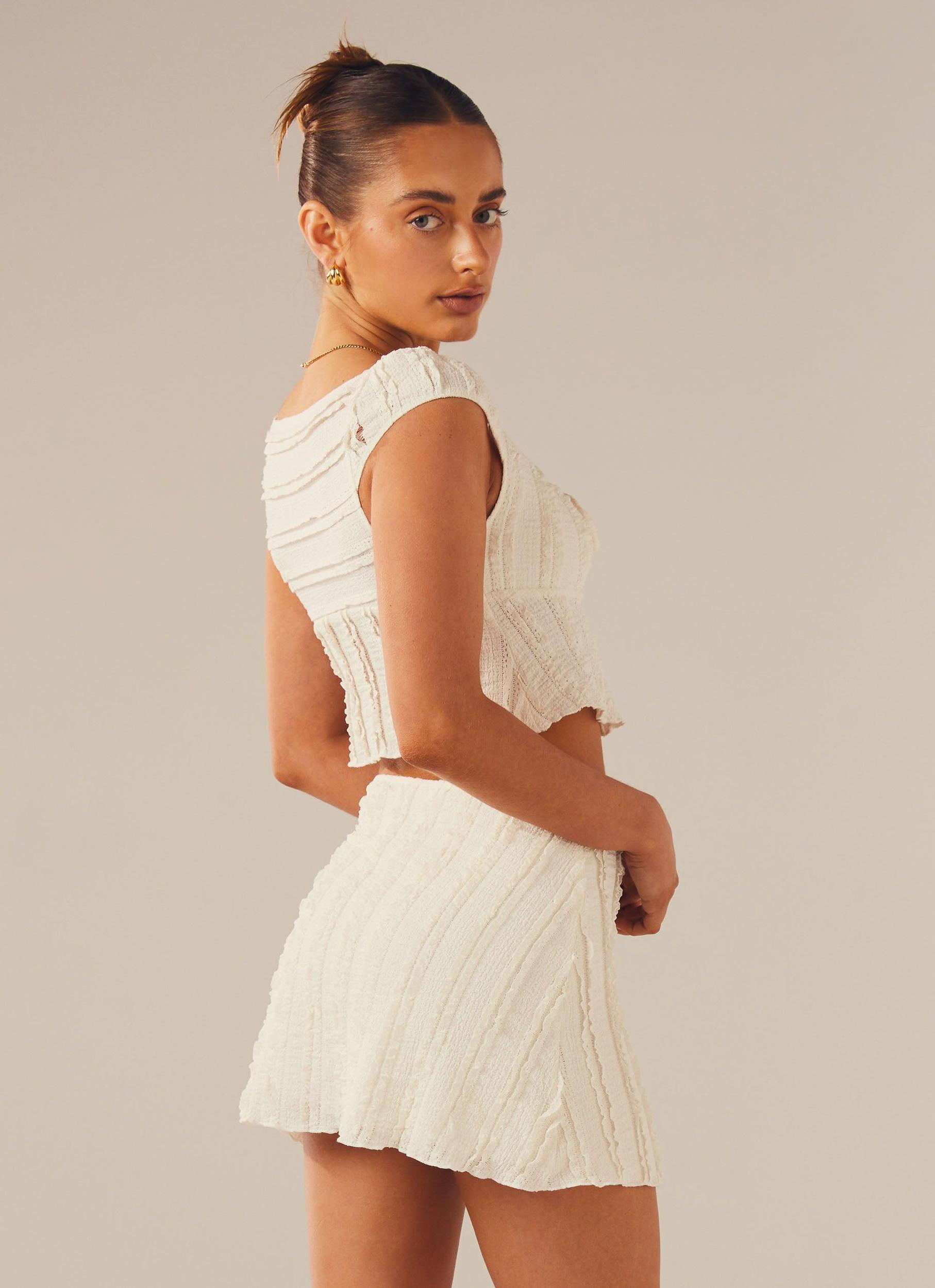 Yours Truly Corset Top - Antique Product Image