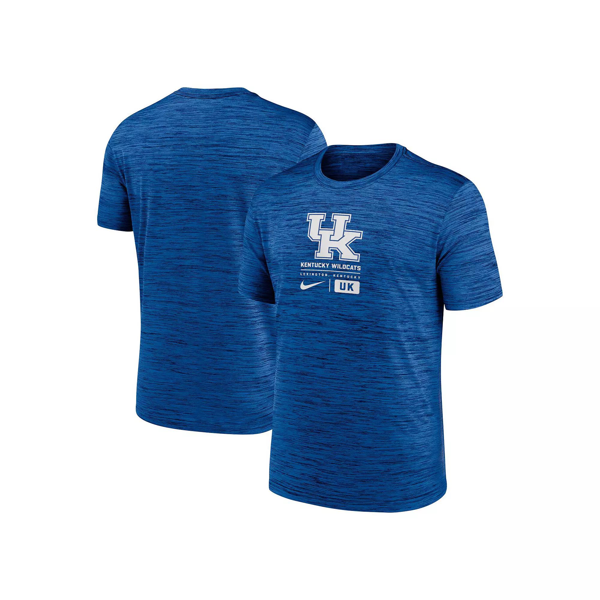 Men's Nike Charcoal Georgia Bulldogs Campus Center Block Velocity Performance T-Shirt,  Product Image
