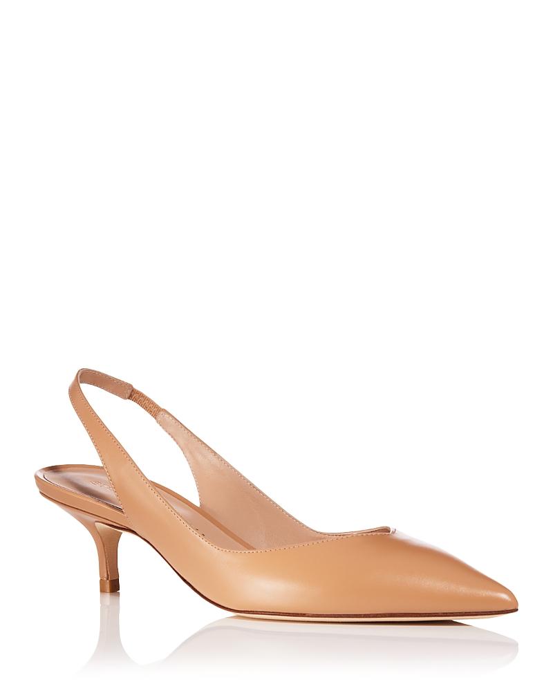 Stuart Weitzman Womens Eva 50 Slingback Pumps Product Image